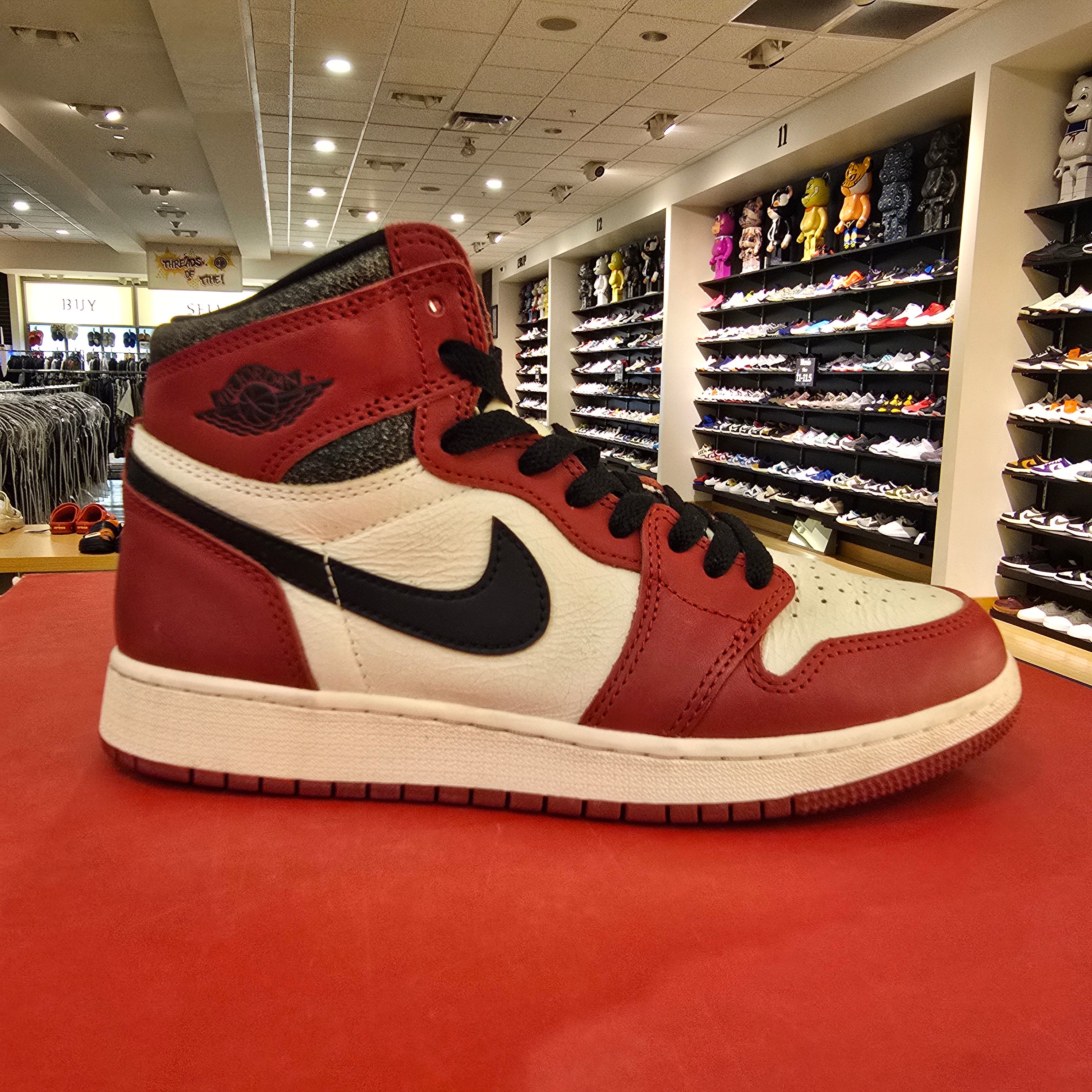Jordan 1 Retro High OG Chicago Lost and Found (GS) SZ 6Y USED