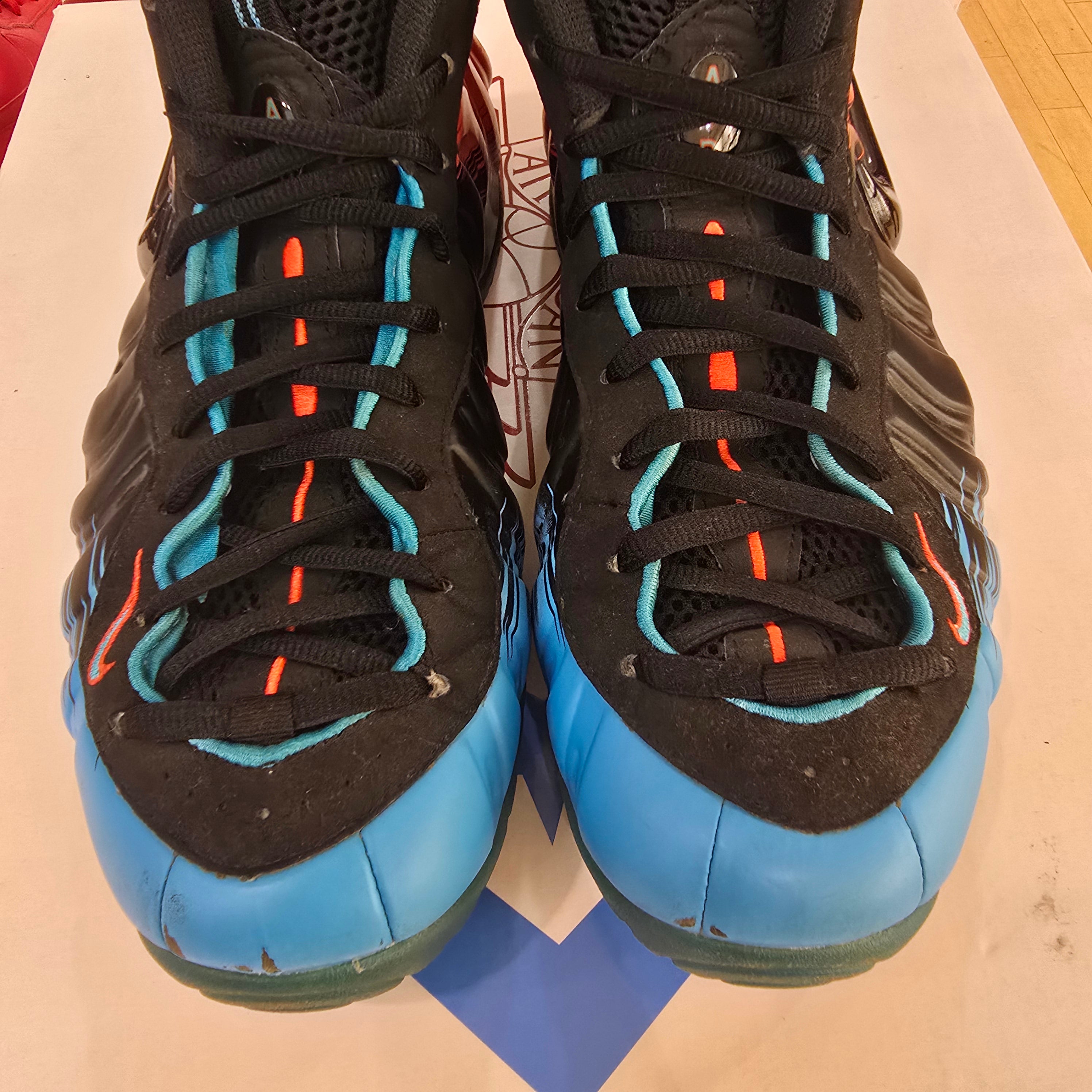 Nike Air Foamposite Pro Spiderman SZ 12 USED NO BOX