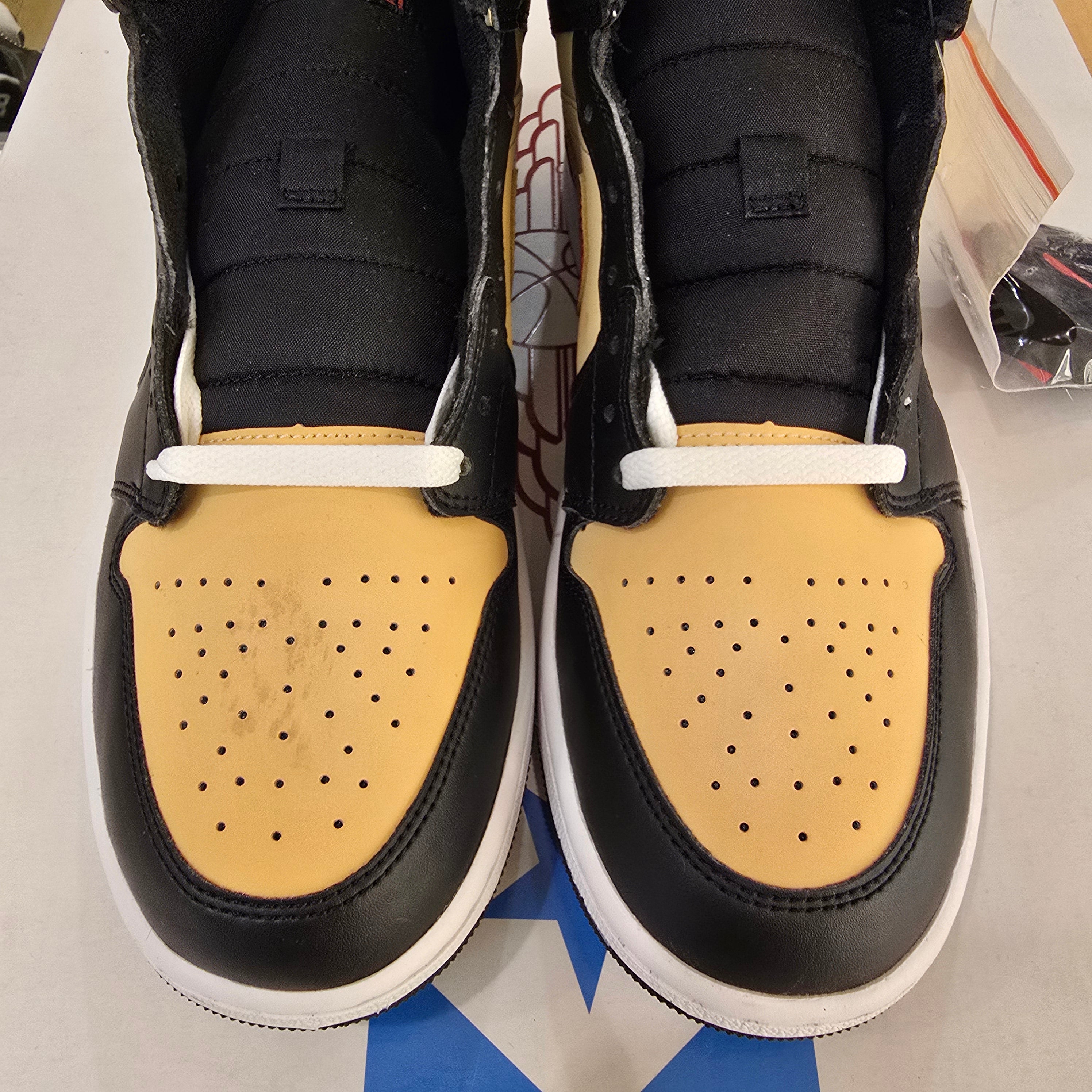 Air Jordan 1 Mid Tartan Swoosh SZ 10 DEFECT