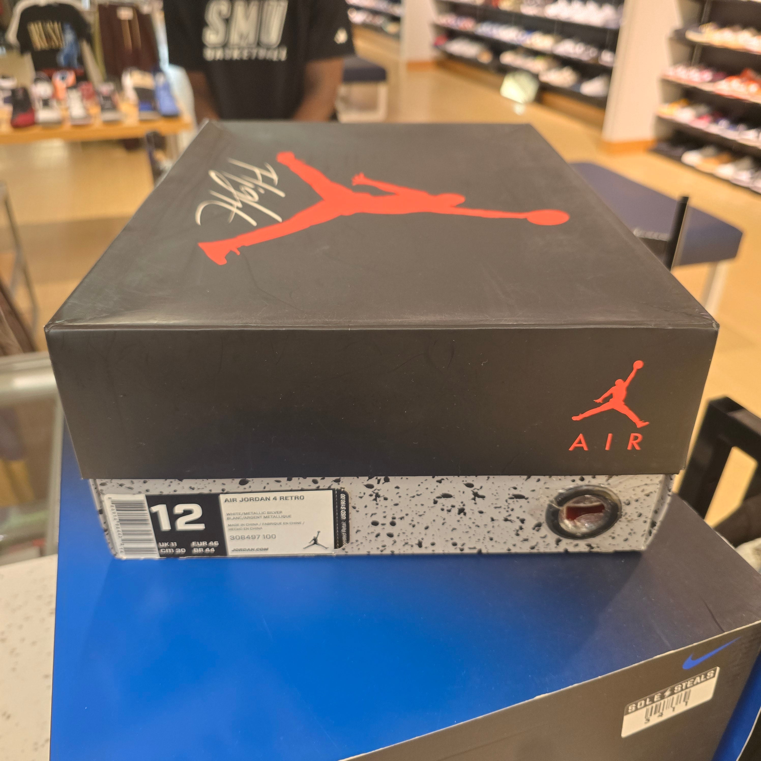 Jordan 4 Retro Pure Money (2017) SZ 12 USED