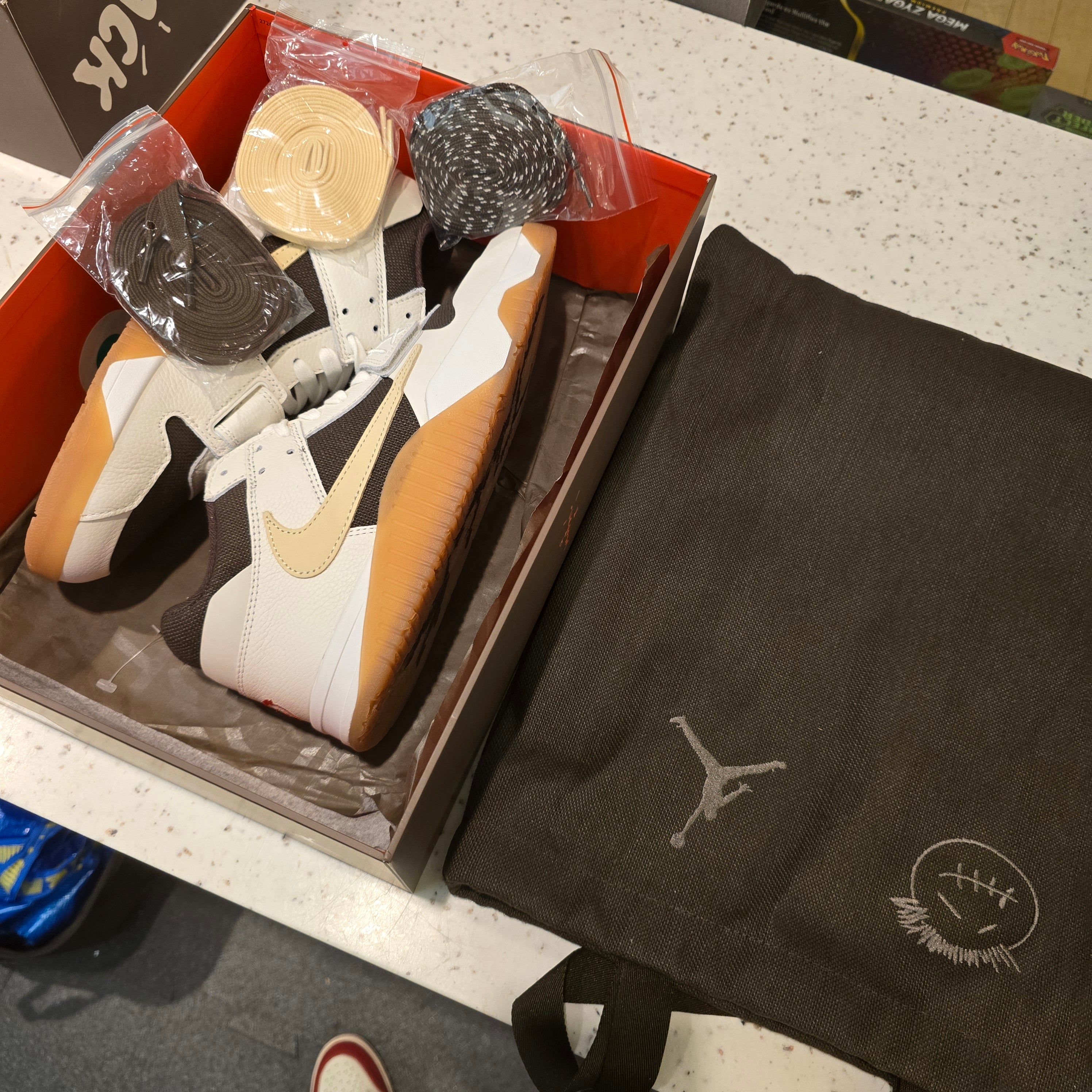 Jordan Jumpman Jack TR Travis Scott Sail SZ 10.5