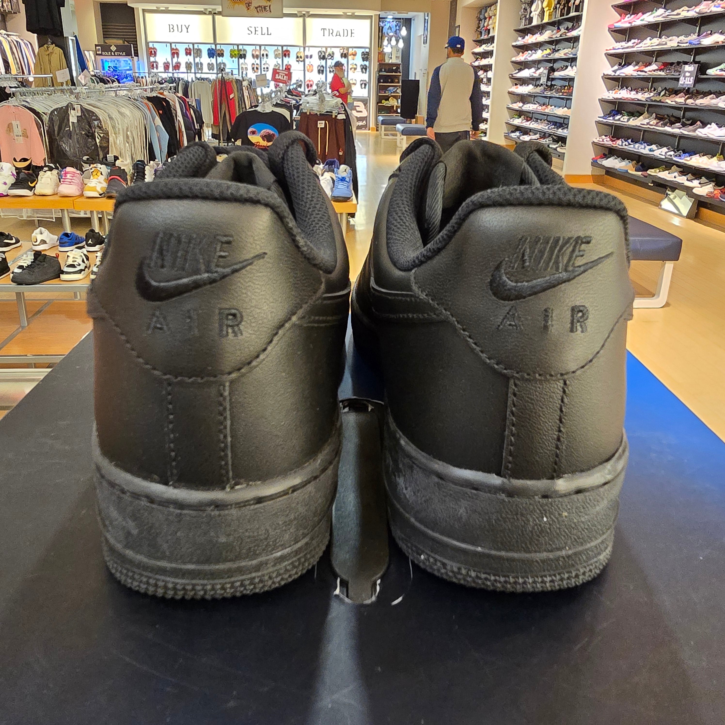 Nike Air Force 1 Low '07 Black SZ 10