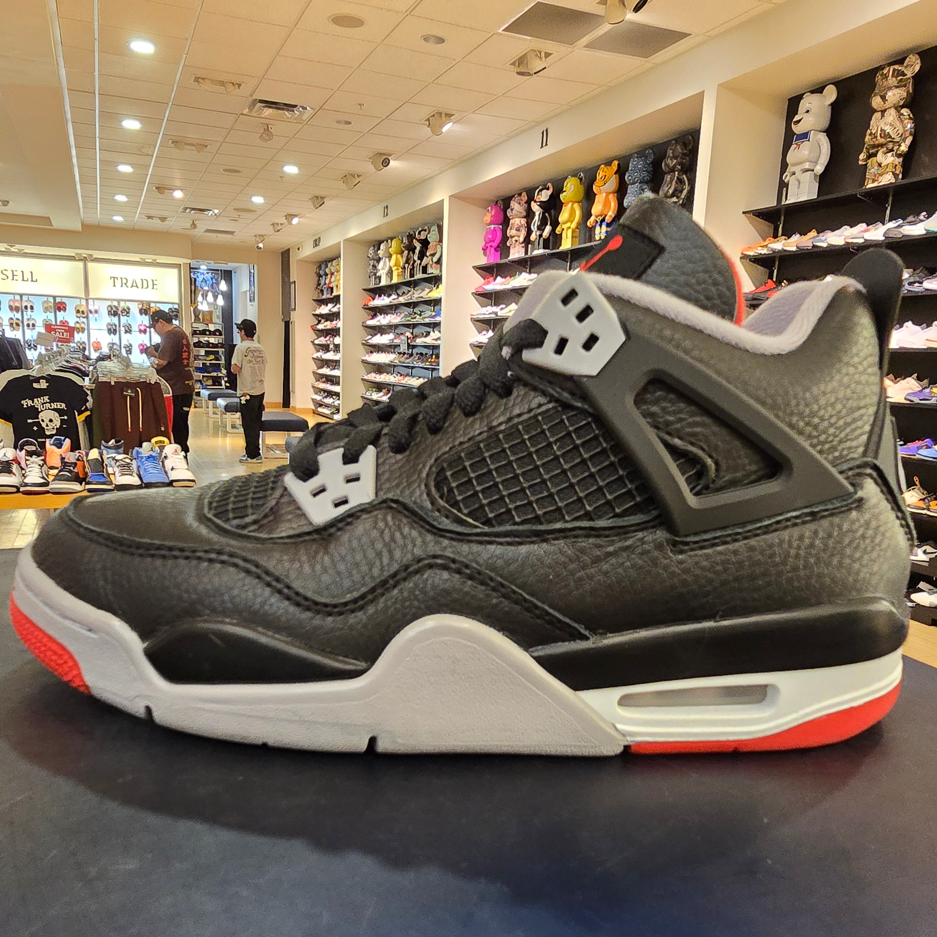 Jordan 4 Retro Bred Reimagined (GS) SZ 6Y USED
