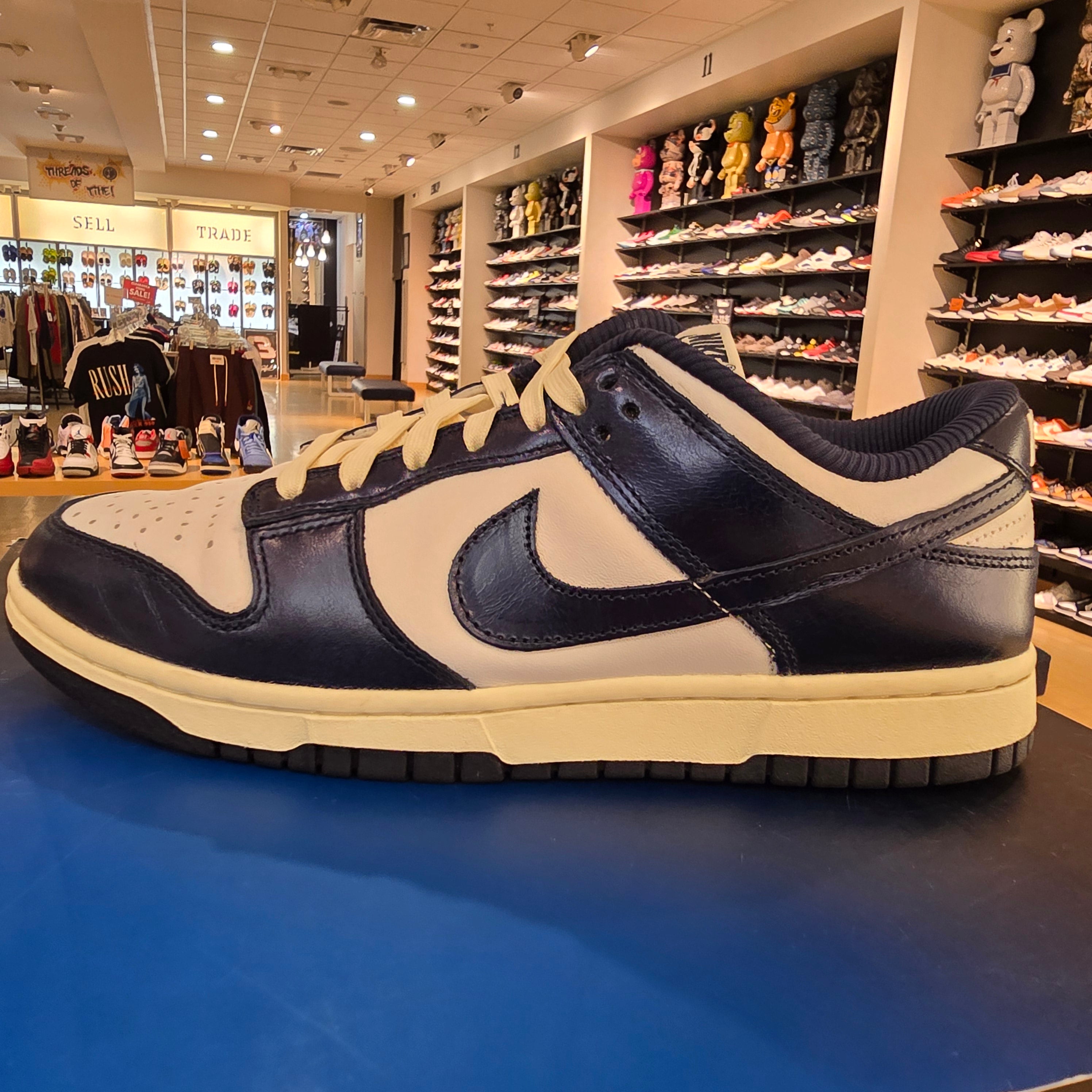 Nike Dunk Low PRM Vintage Navy (Women's) SZ 9/7.5M USED NO BOX