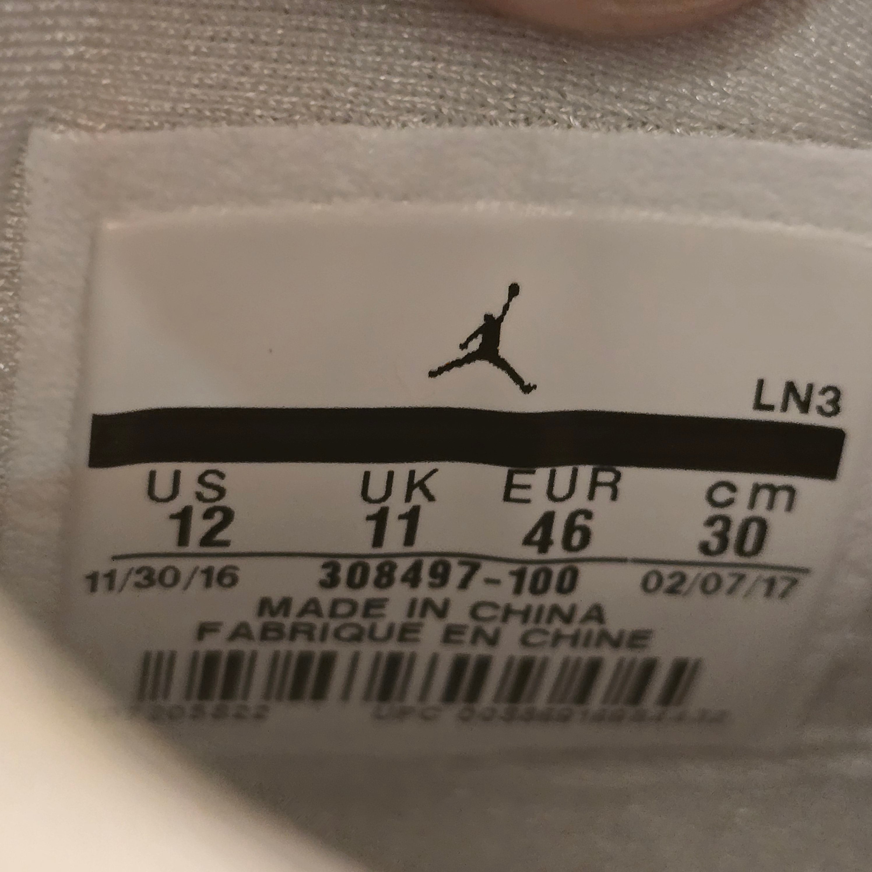 Jordan 4 Retro Pure Money (2017) SZ 12 USED
