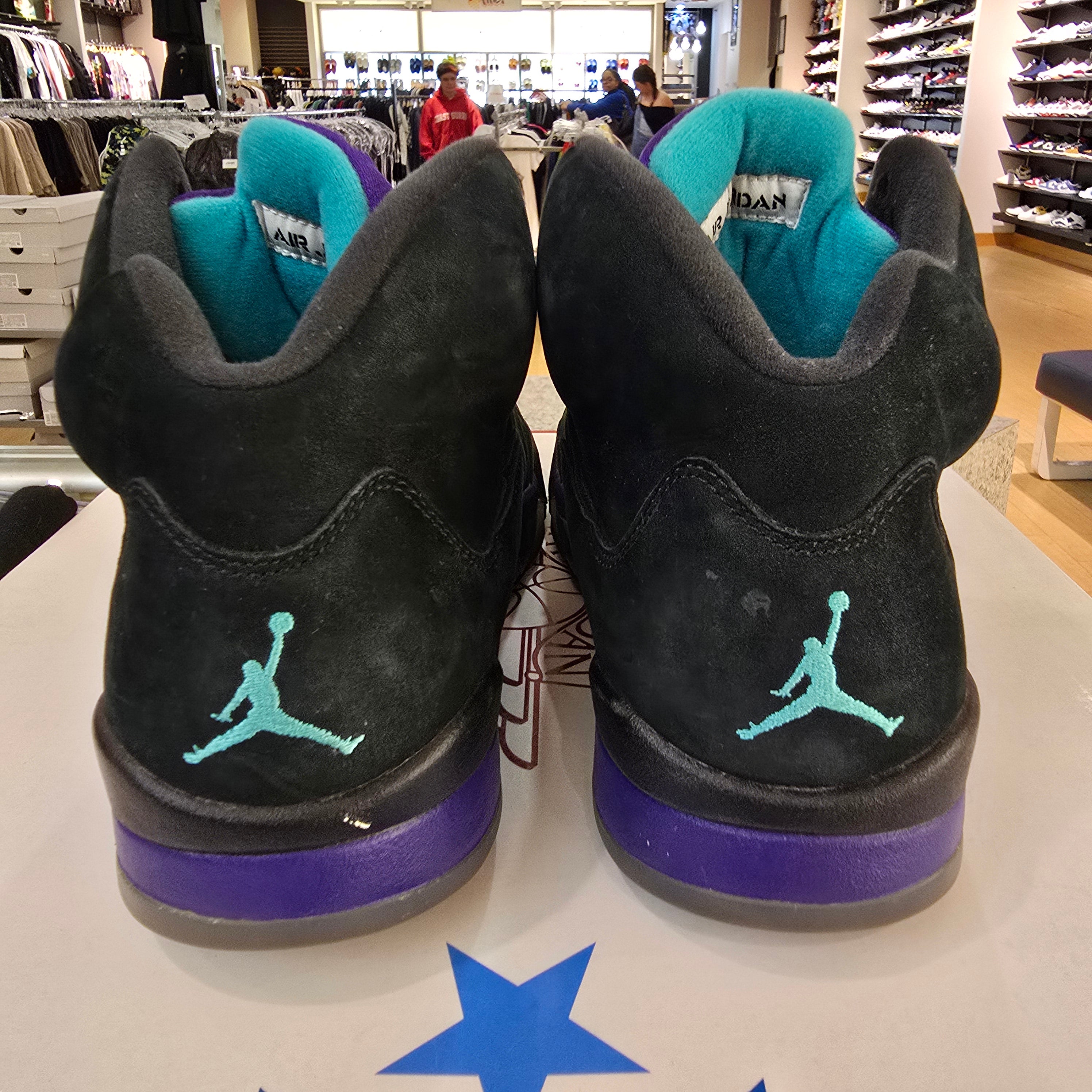 Jordan 5 Retro Black Grape (2013) SZ 11.5 USED NO BOX