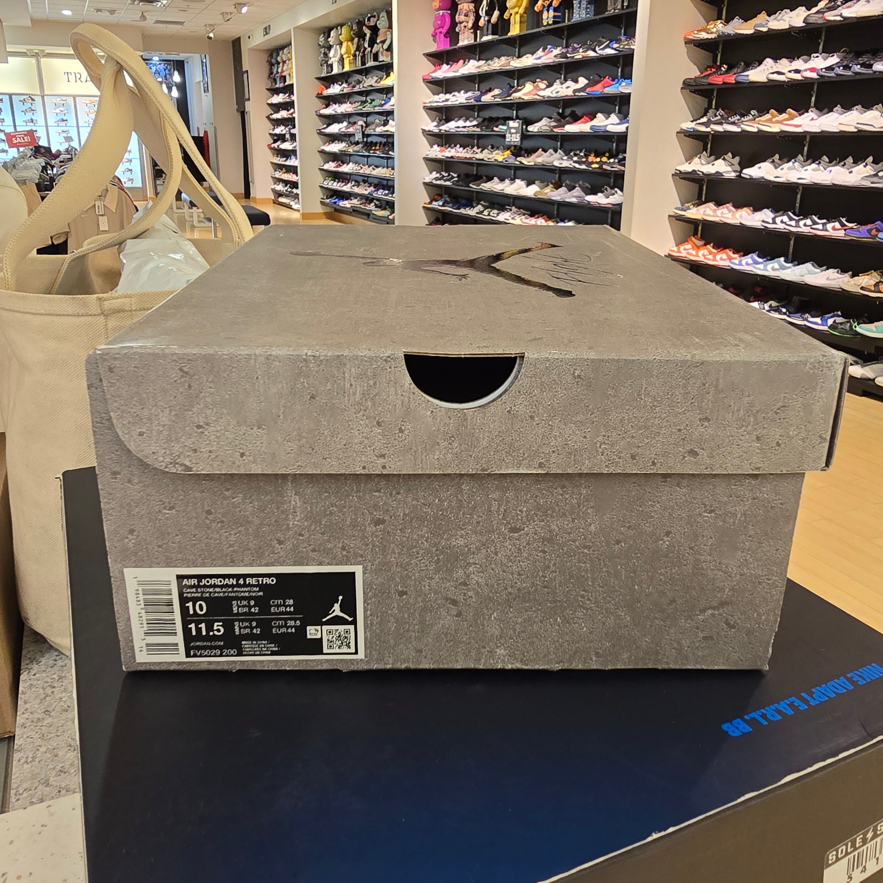 Jordan 4 Retro Cave Stone SZ 10