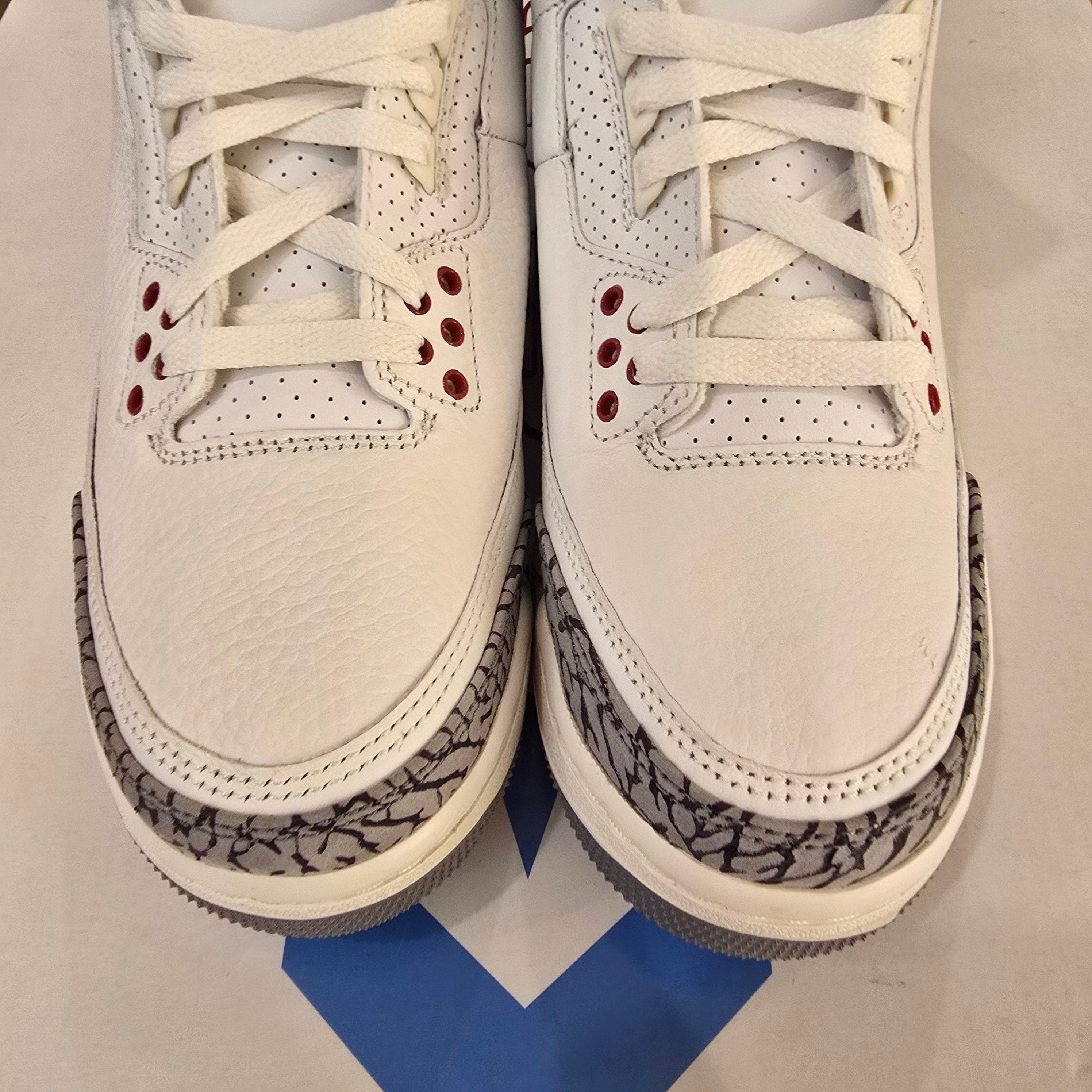 Jordan 3 Retro White Cement Reimagined (GS) SZ 7Y