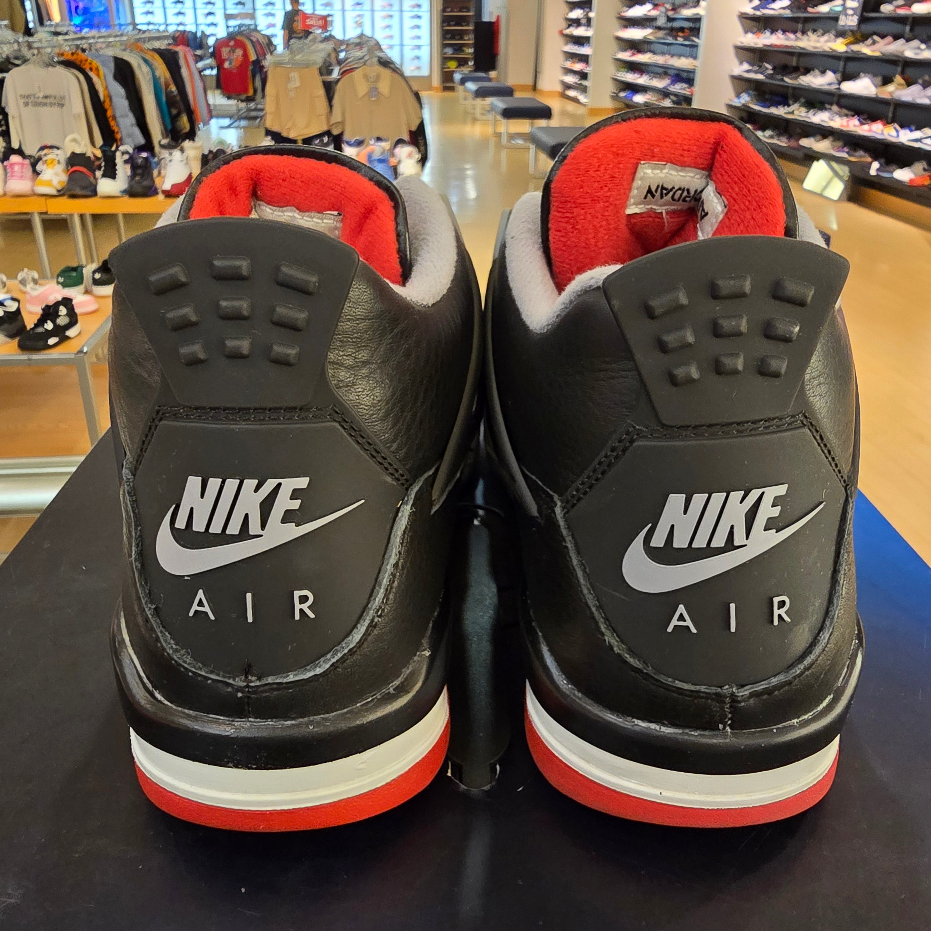 Jordan 4 Retro Bred Reimagined GS SZ 6.5Y USED