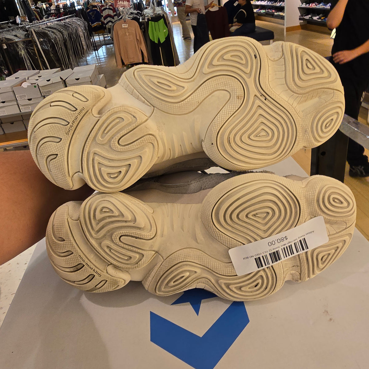 Adidas Yeezy 500 High Mist Stone SZ 10.5 USED NO BOX