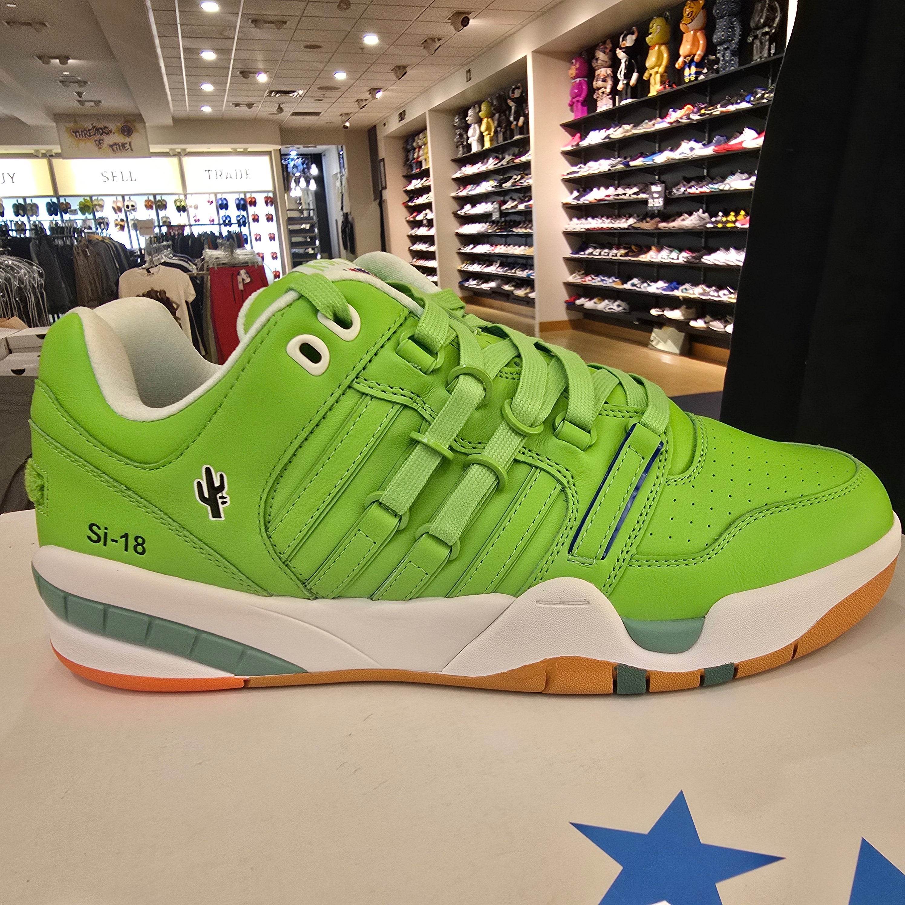 K-Swiss SI-18 International C x Manor Jasmine White Gum SZ 10.5