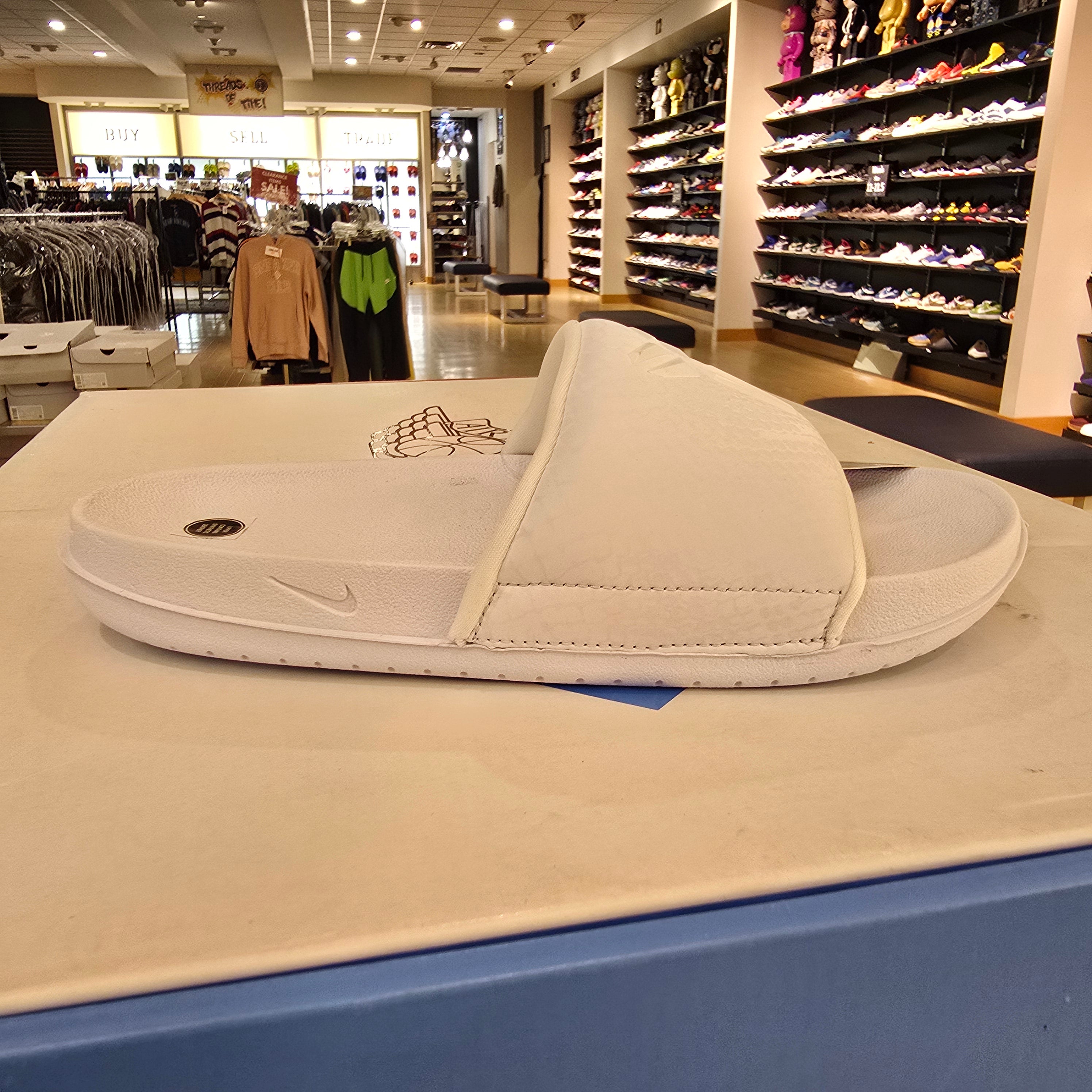 Nike Kobe Offcourt Slide Triple White SZ 7