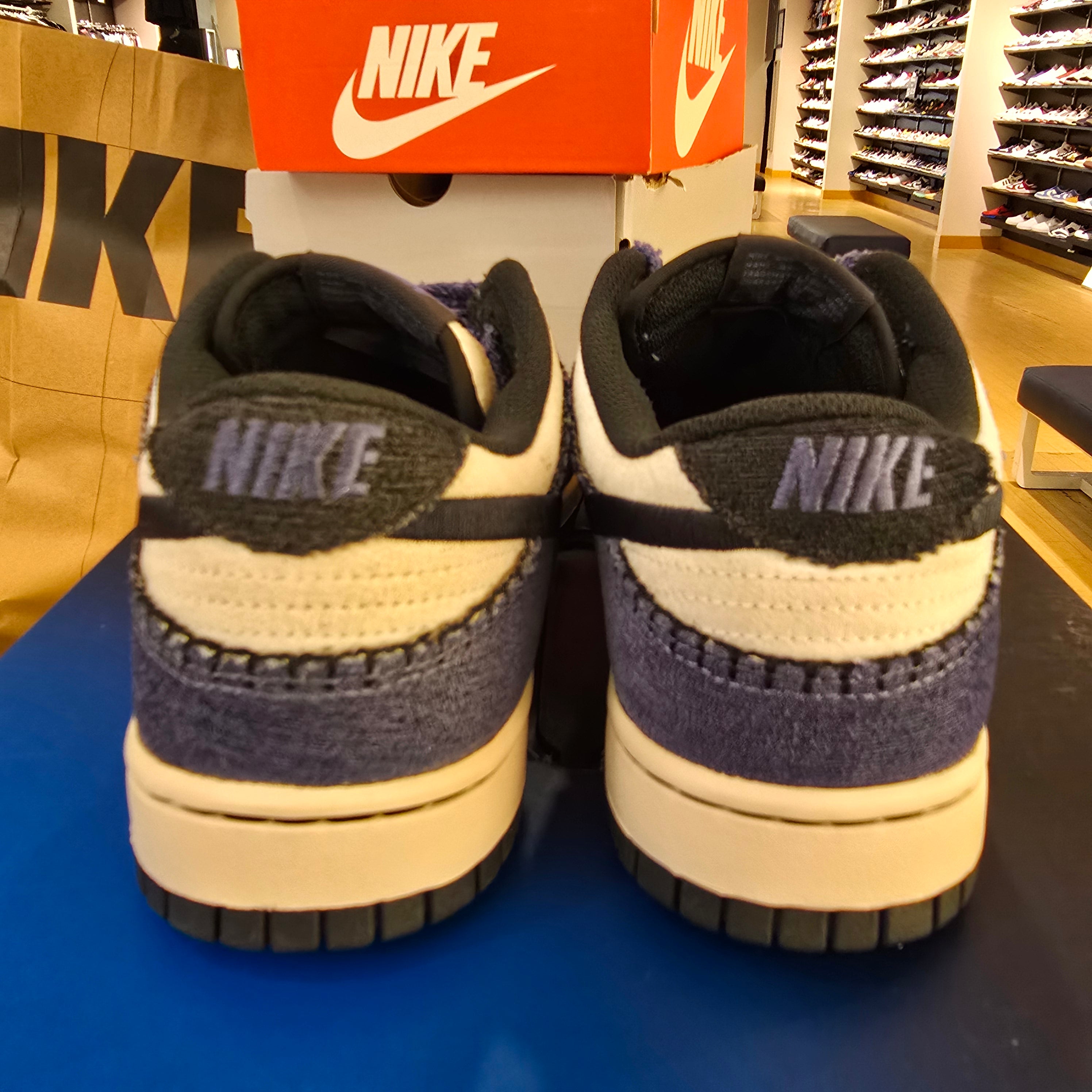 Nike Dunk Low Retro SE White Off Noir Sanded Purple SZ 9 MISSING LID