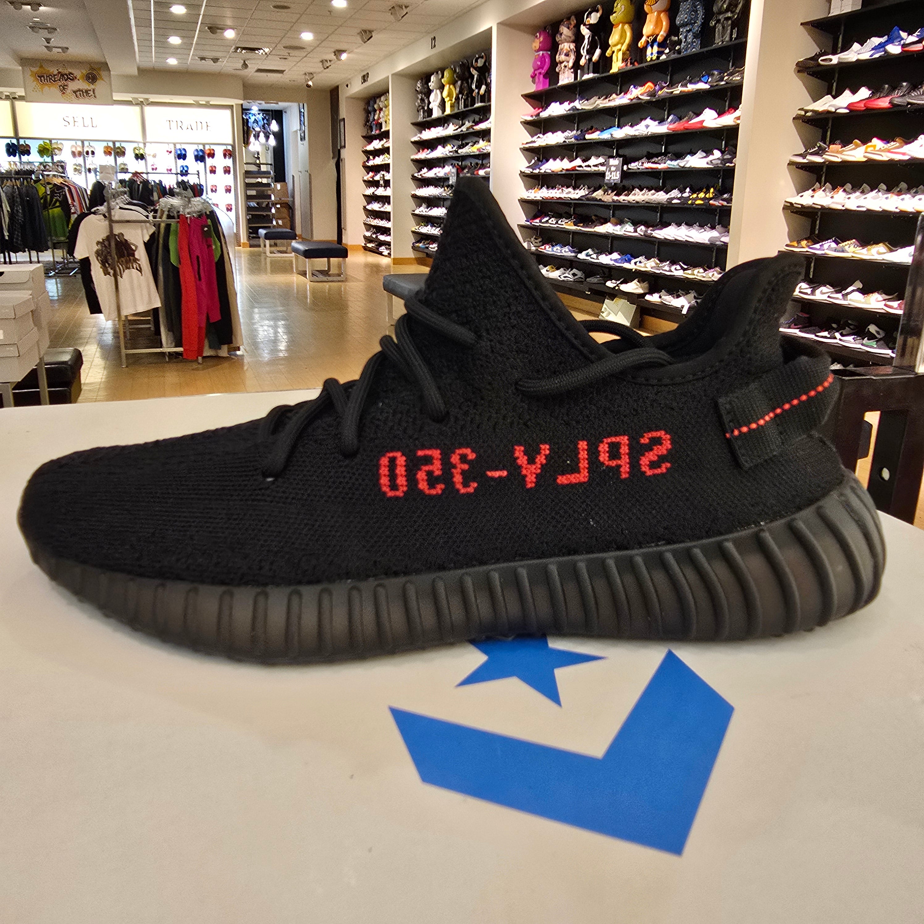 Adidas Yeezy Boost 350 V2 Black Red SZ 9.5
