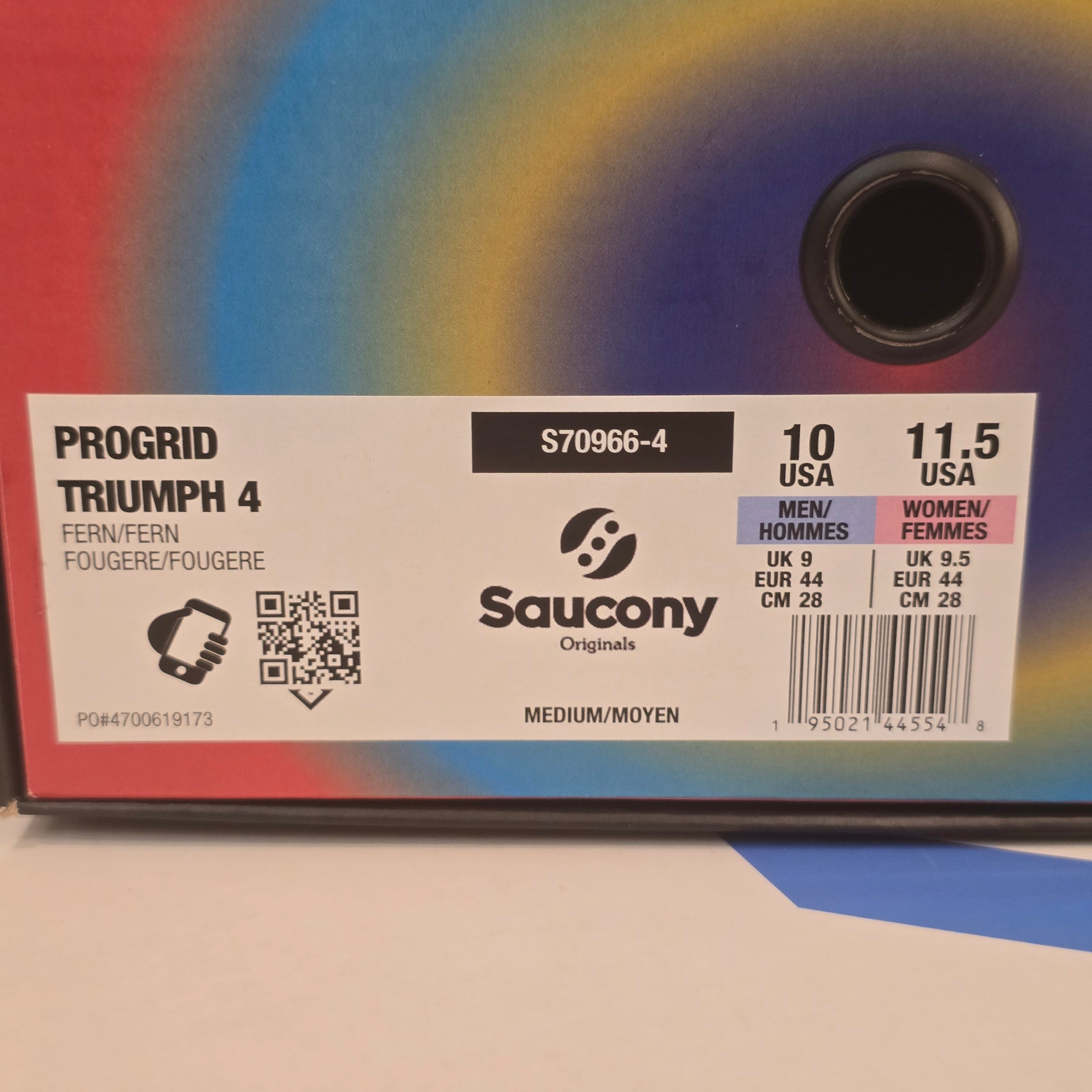 Saucony ProGrid Triumph 4 Jae Tips Flowers Grow Uptown Sugar Maple SZ 10