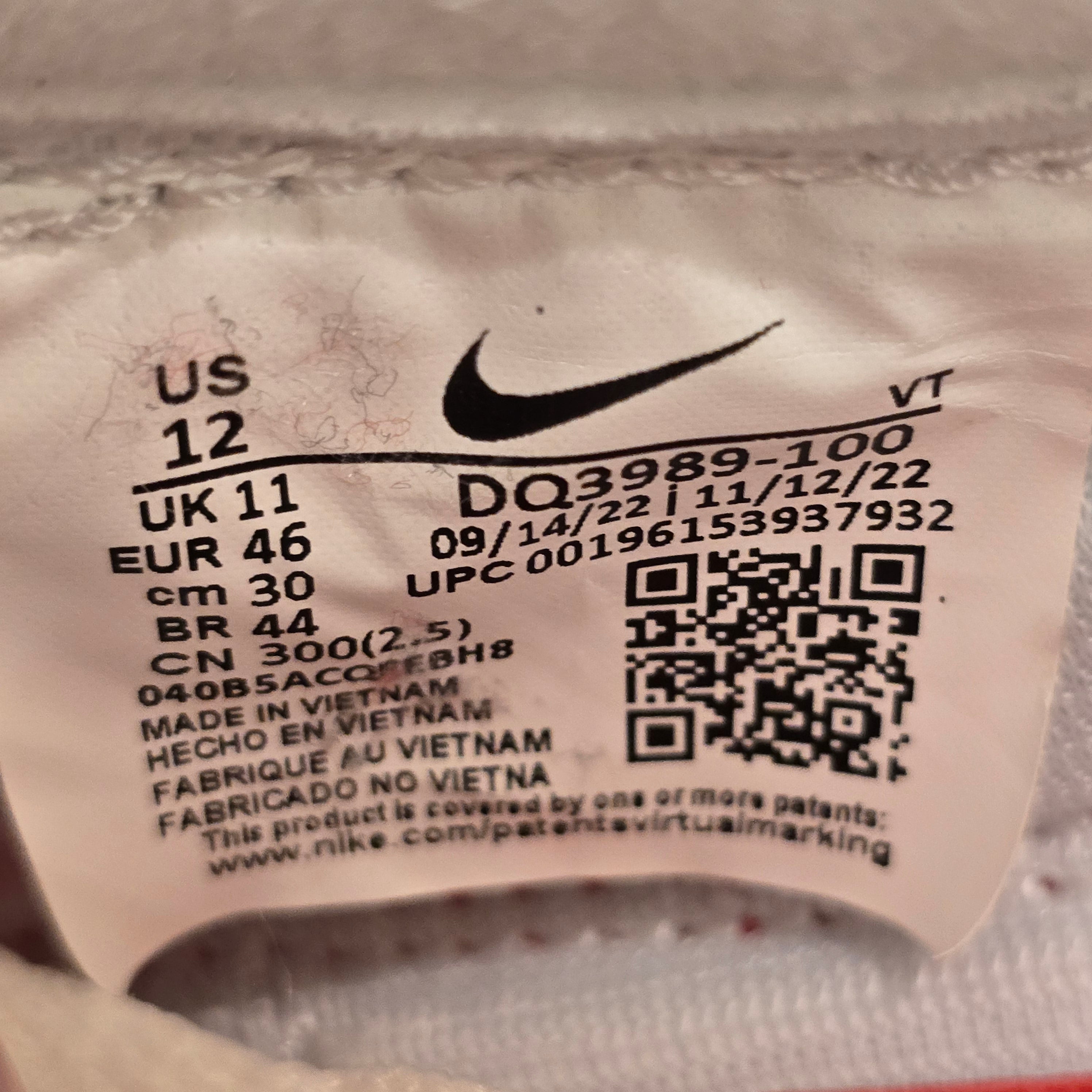 Air Max Anniversary Red 2017 SZ 12 USED