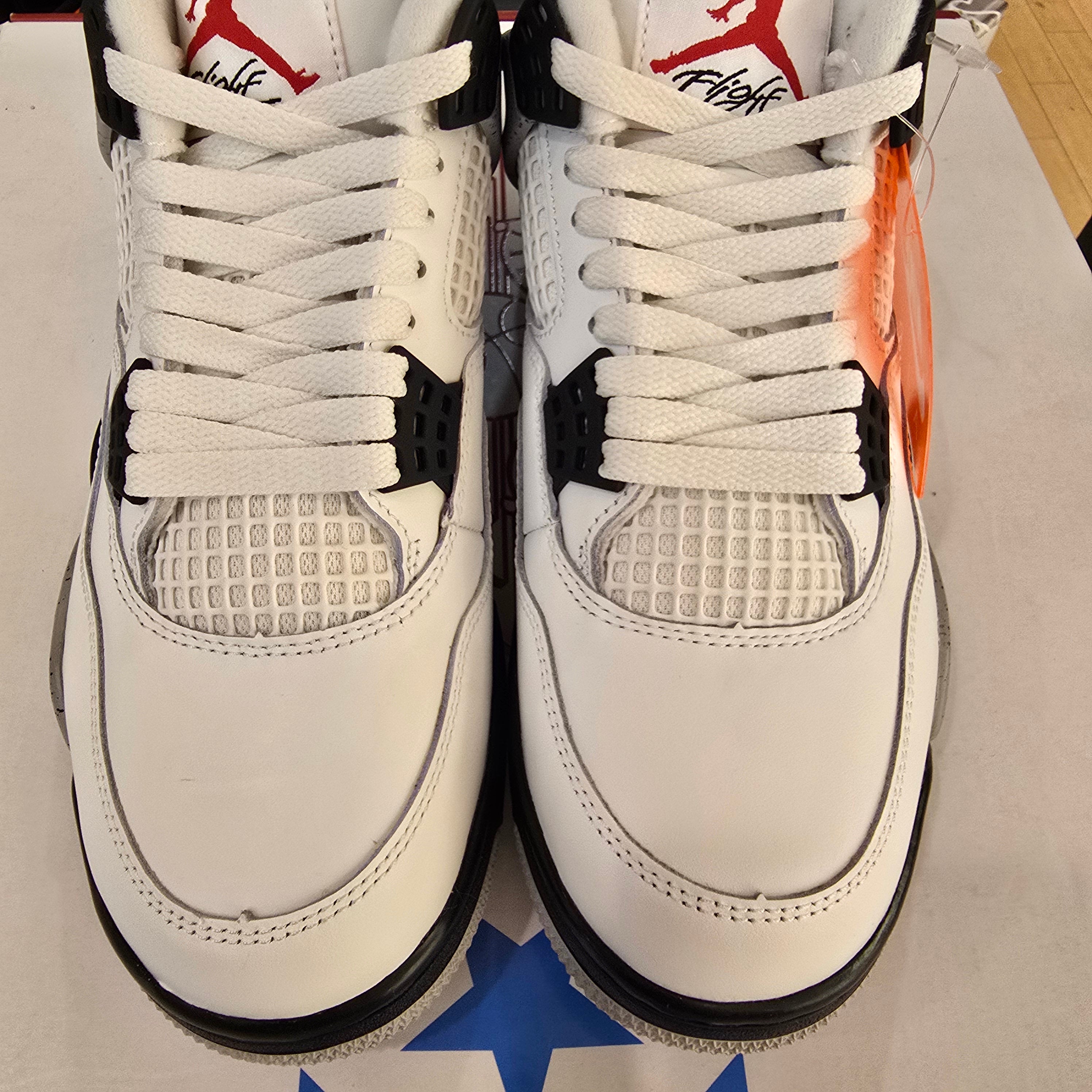 Jordan 4 Retro White Cement (2025) SZ 8
