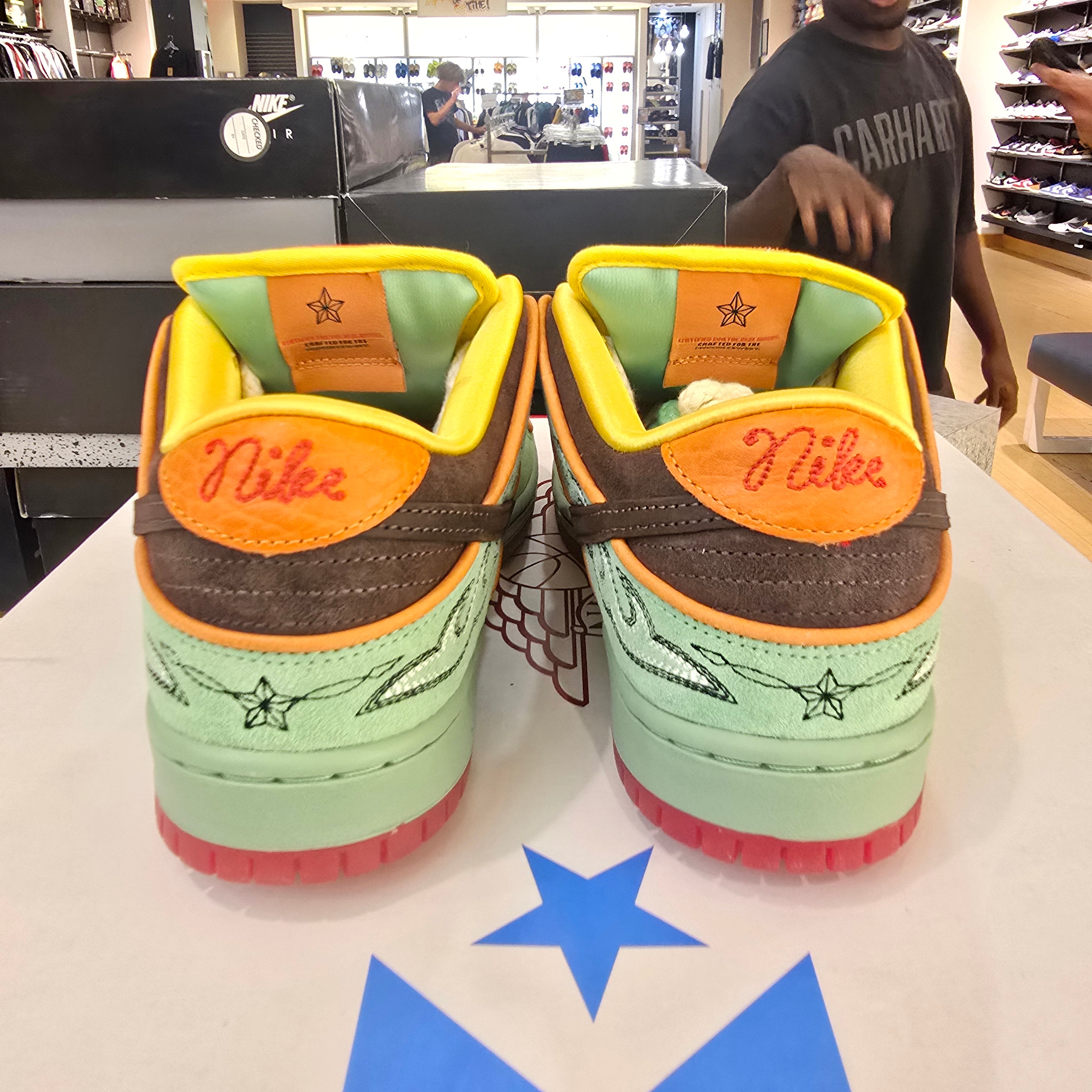 Nike SB Dunk Low Rodeo Tourmaline SZ 10