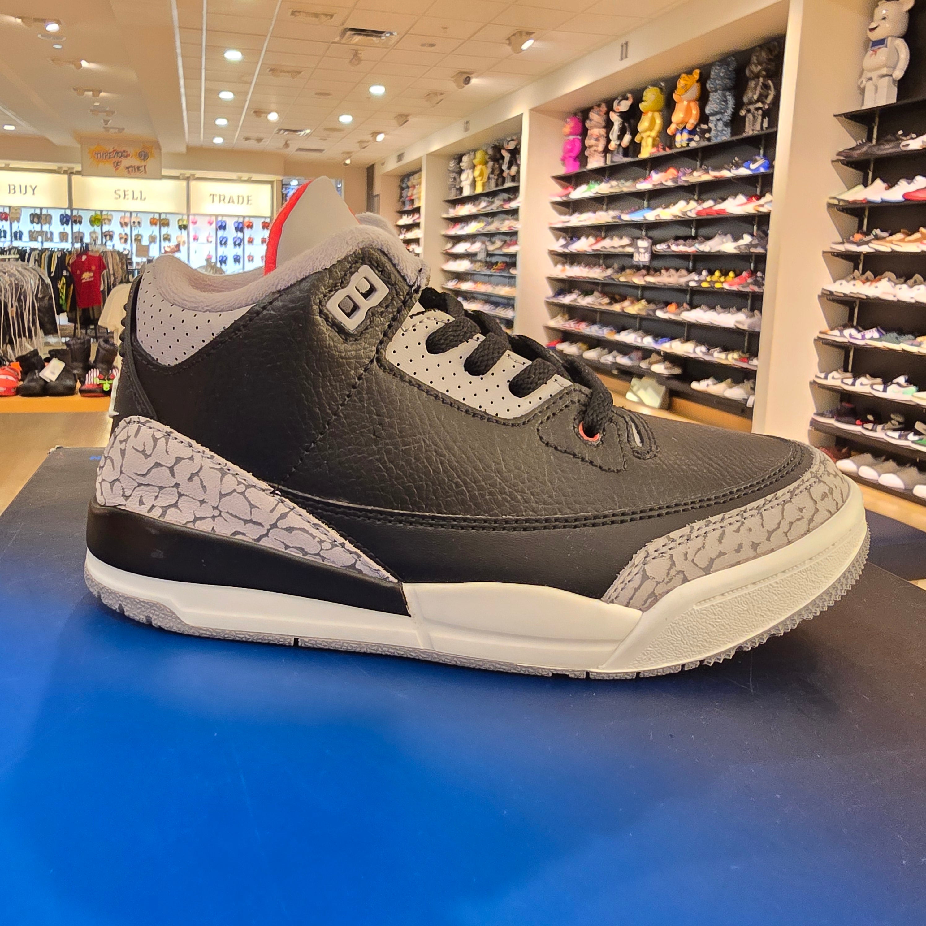 Jordan 3 Retro Black Cement (2024) (PS) SZ 2Y