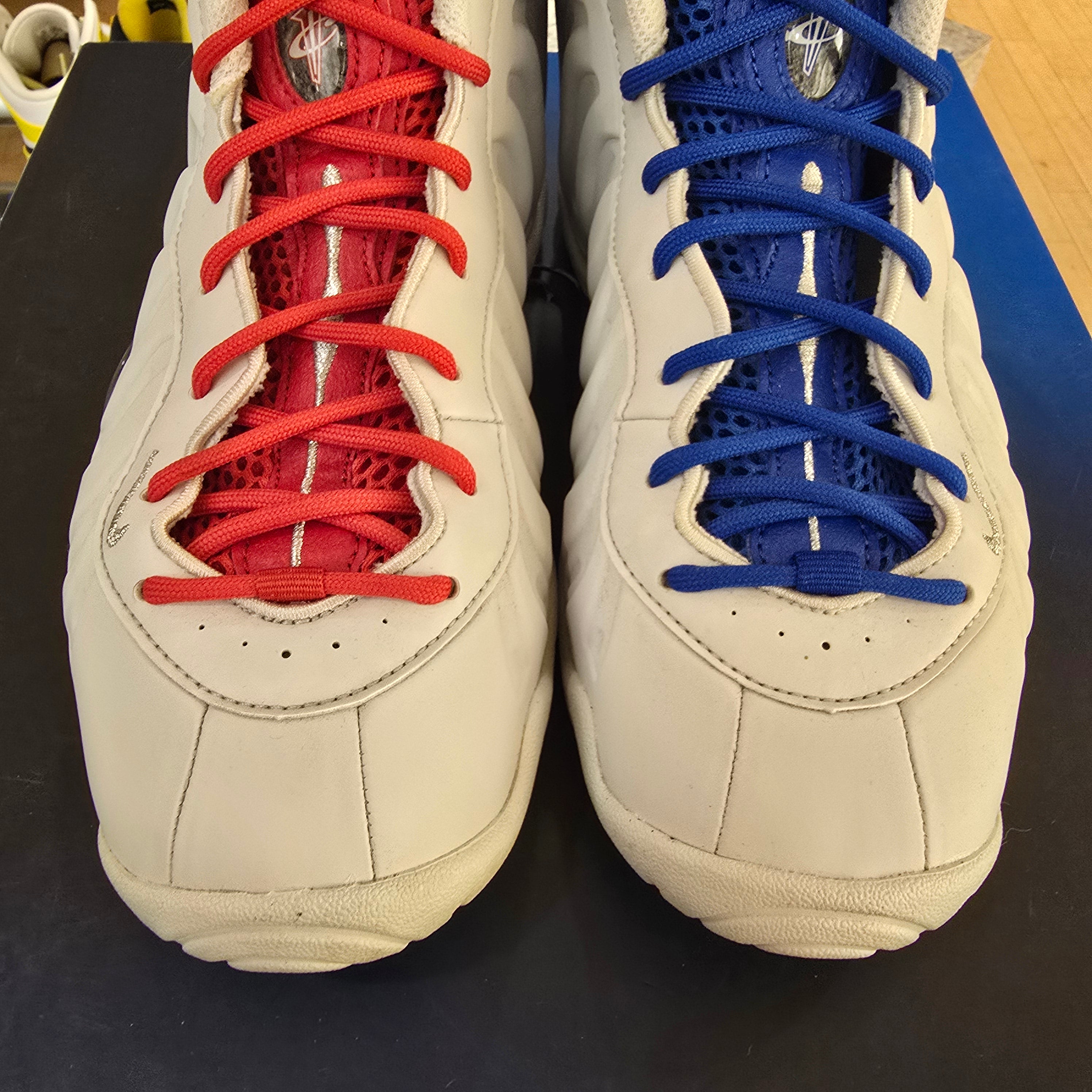 Nike Little Posite One USA Moon (GS) SZ 5.5Y USED NO BOX