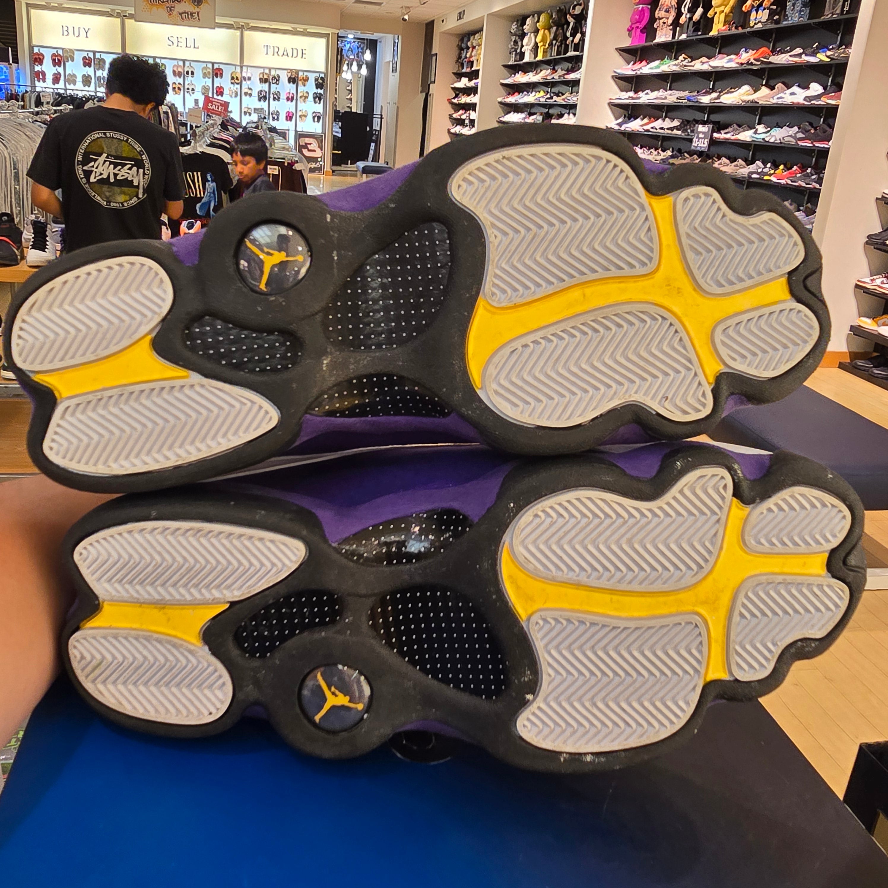 Jordan 13 Retro Lakers SZ 12 USED