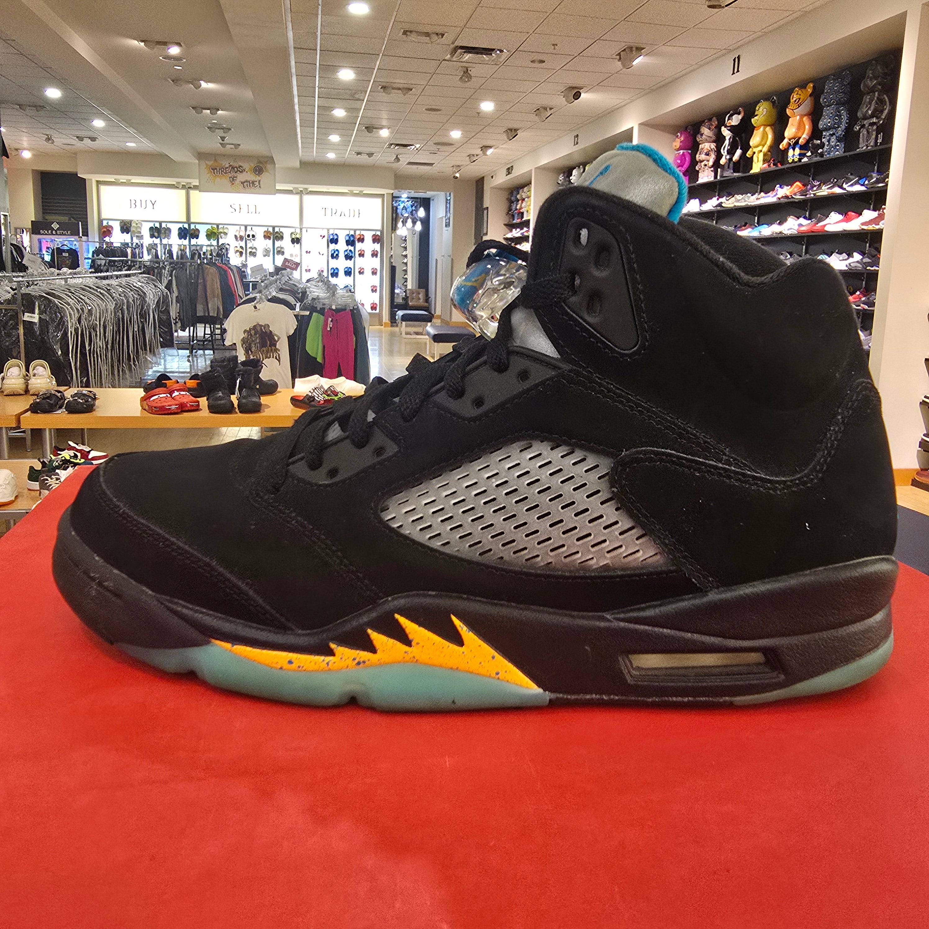 Jordan 5 Retro Aqua SZ 10 USED NO BOX