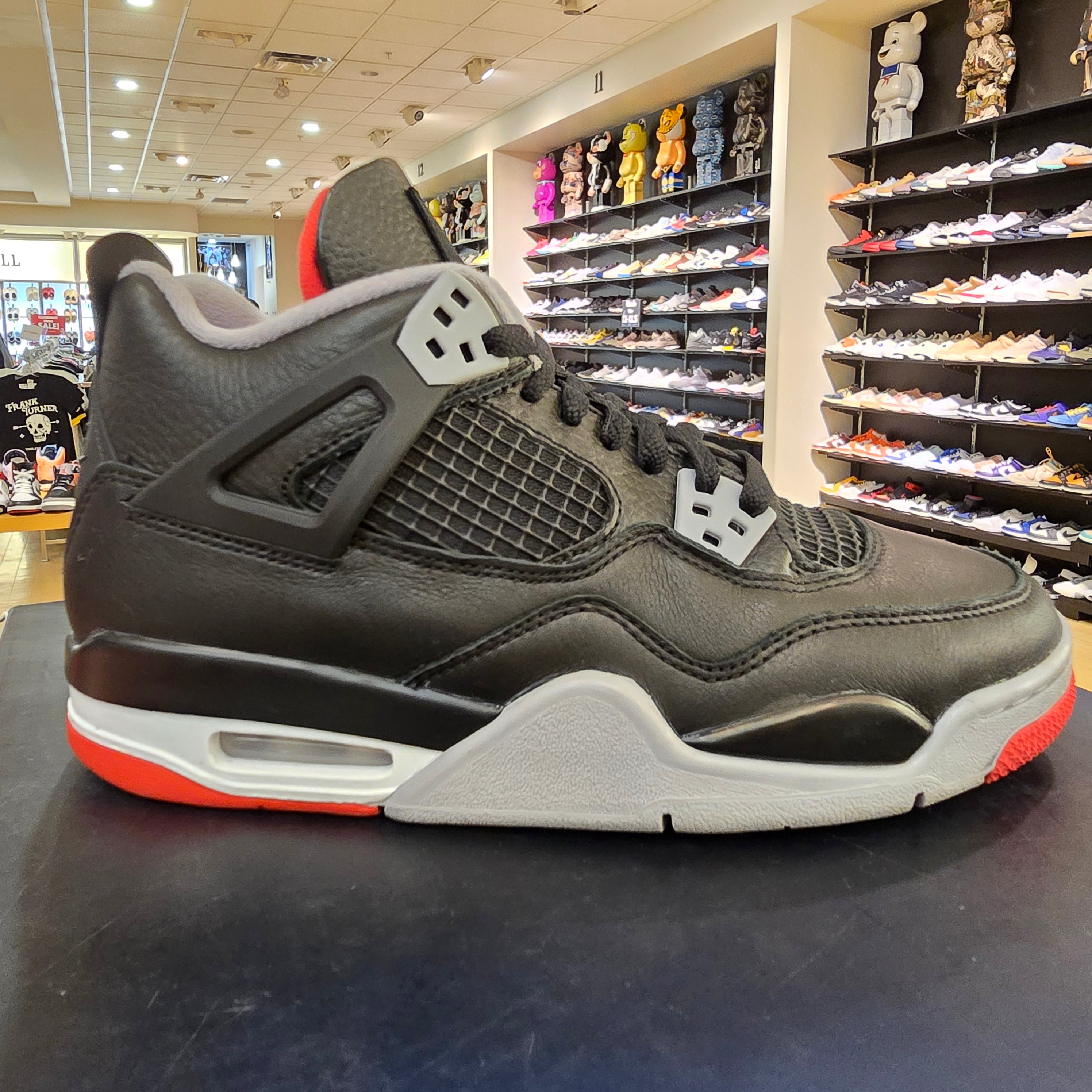 Jordan 4 Retro Bred Reimagined (GS) SZ 6Y USED