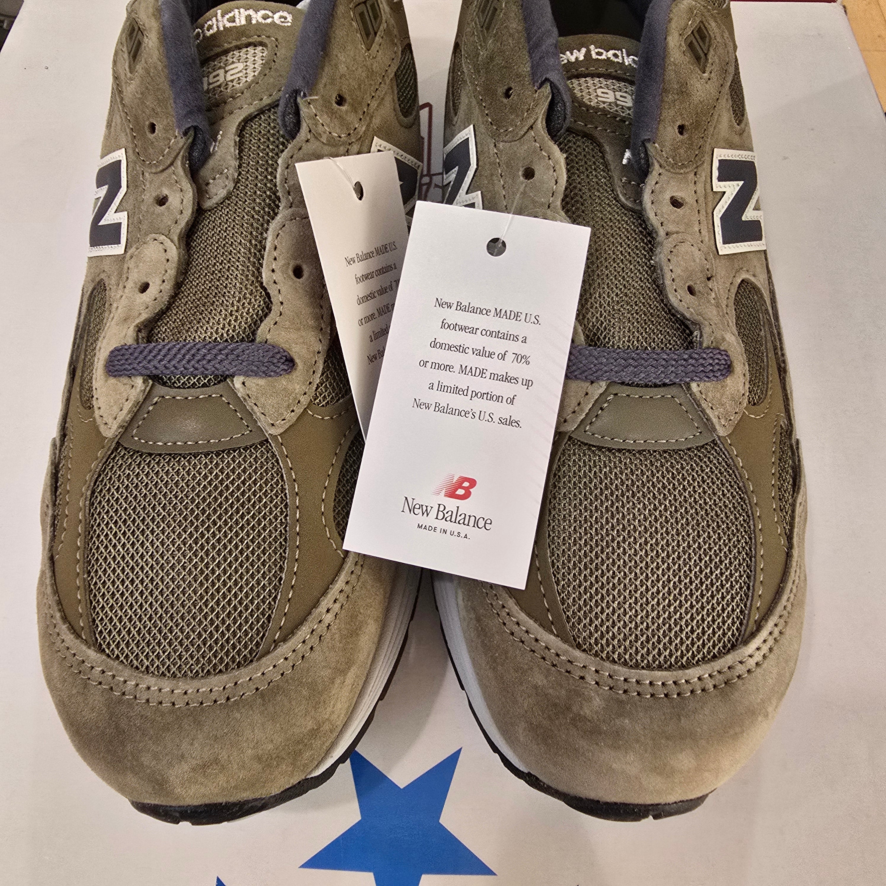 New Balance 992 MiUSA Dark Camo SZ 10.5