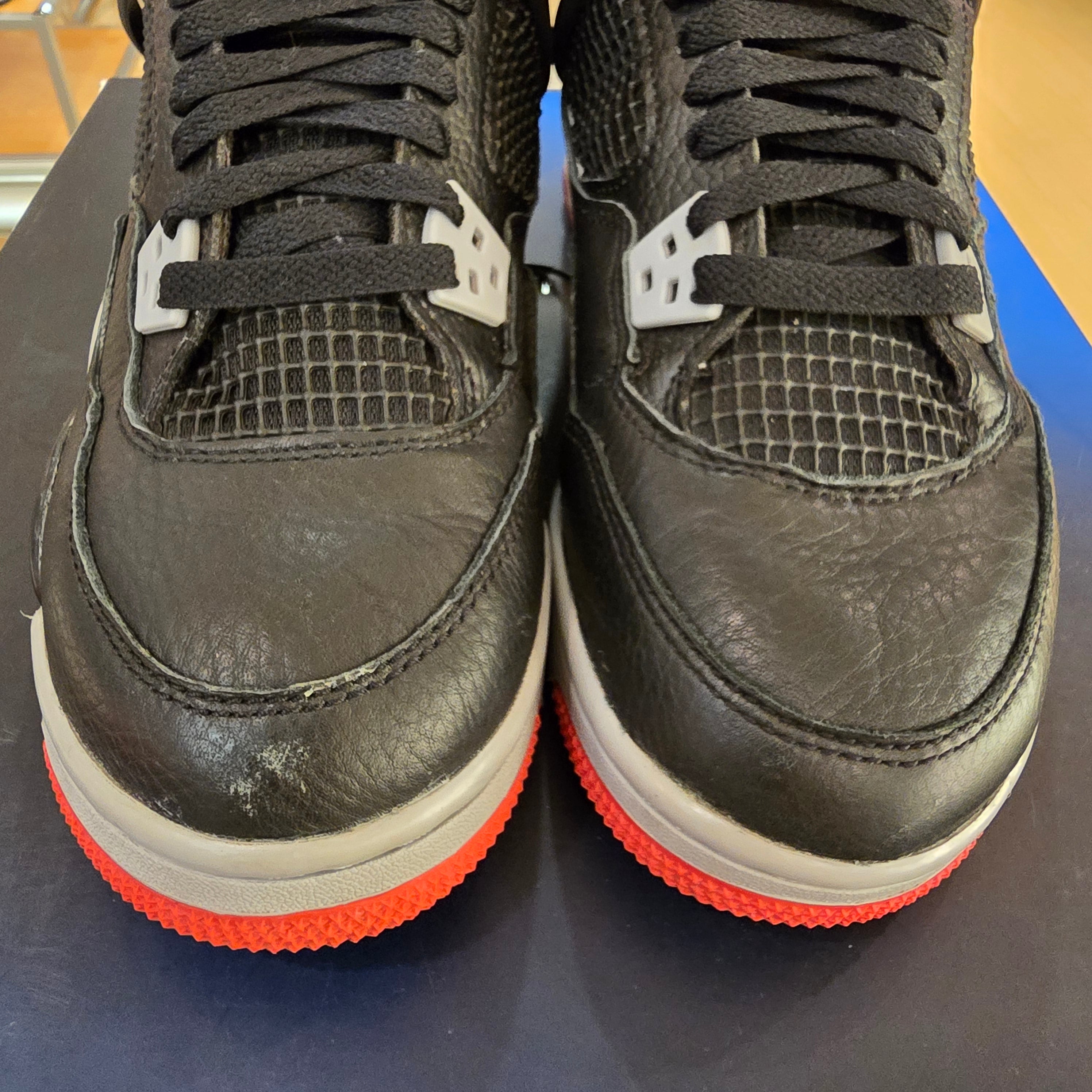 Jordan 4 Retro Bred Reimagined GS SZ 6.5Y USED