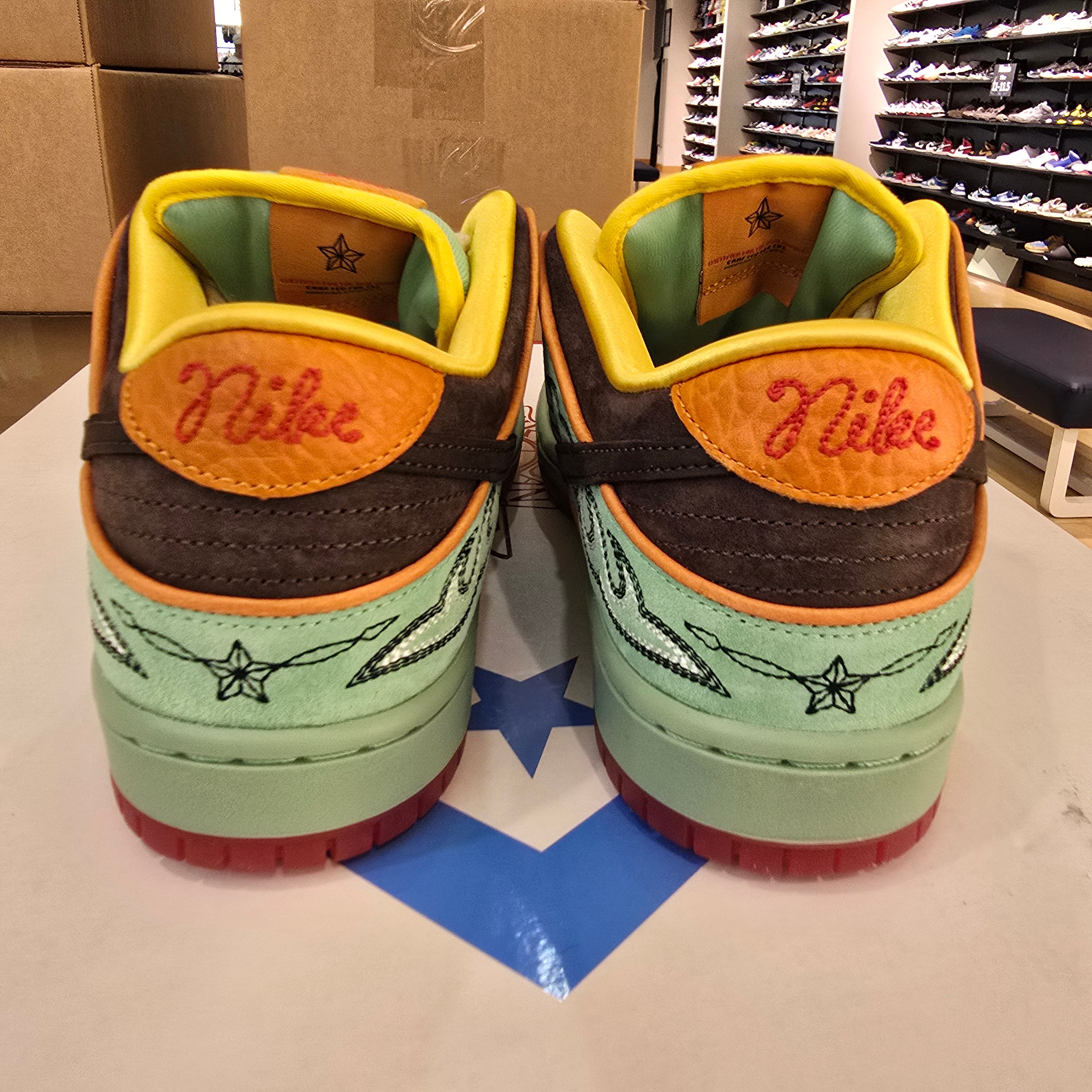 Nike SB Dunk Low Rodeo Tourmaline SZ 9.5