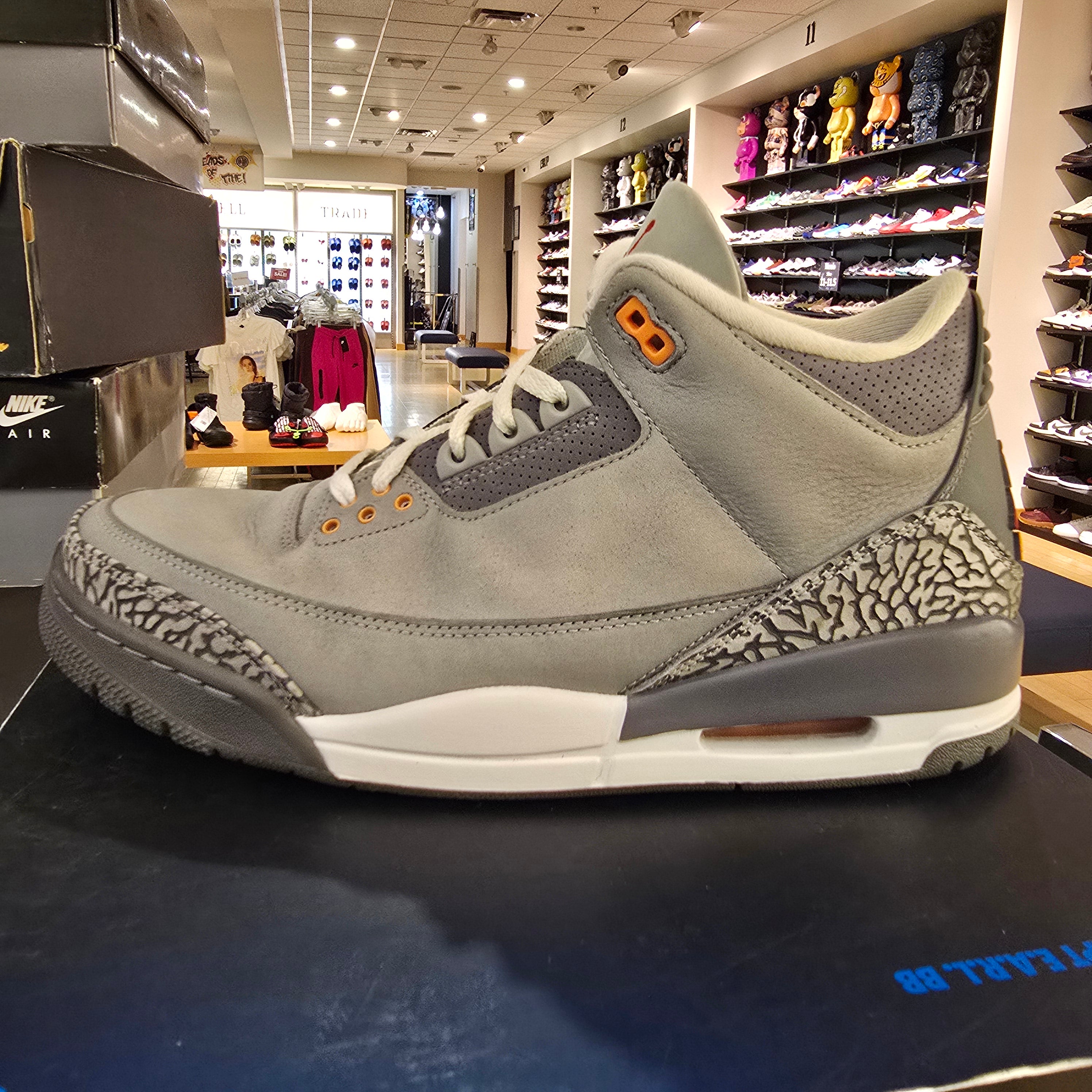 Jordan 3 Retro Cool Grey (2021) SZ 12 USED