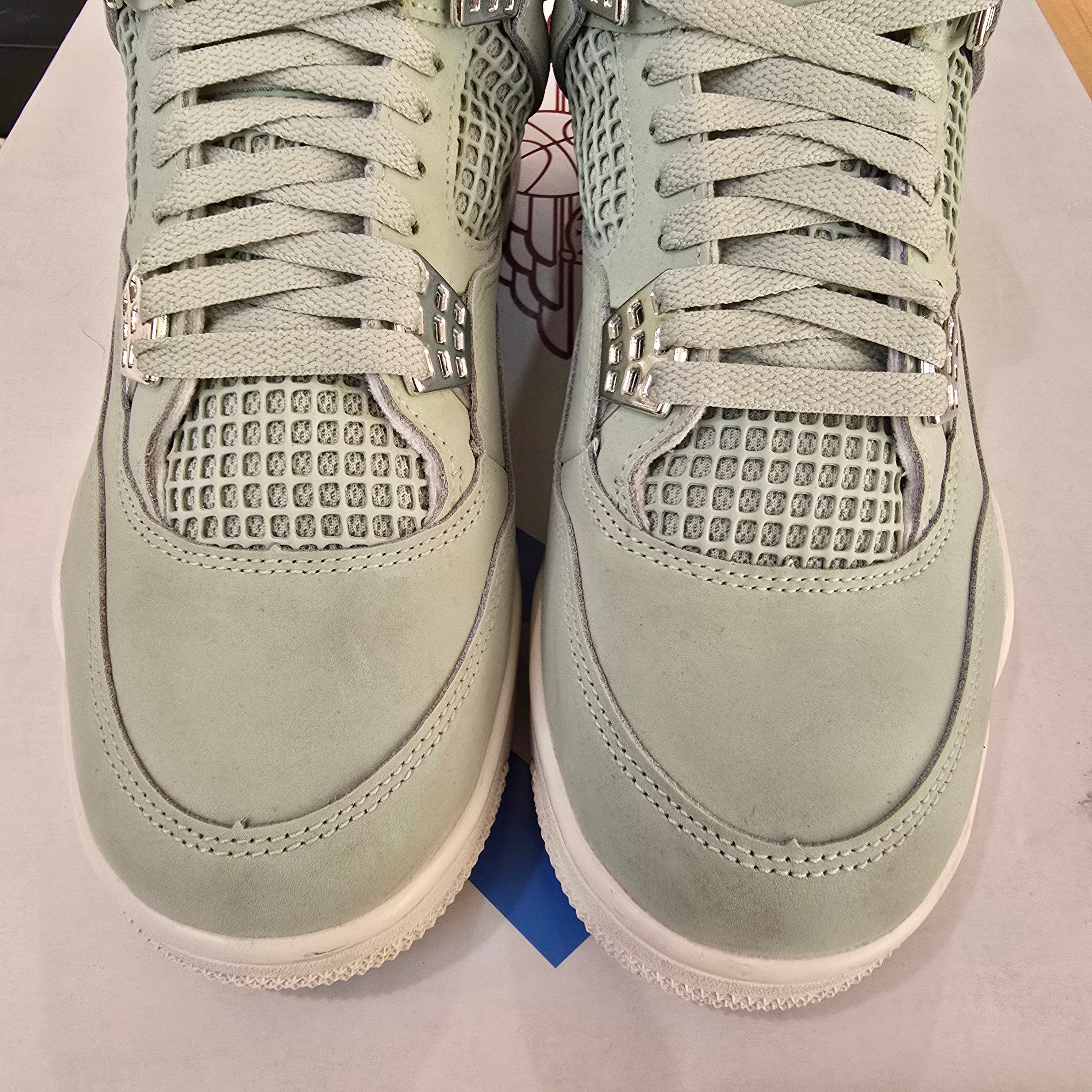 Jordan 4 Retro Seafoam Sail (Women's) SZ 10.5/9M USED