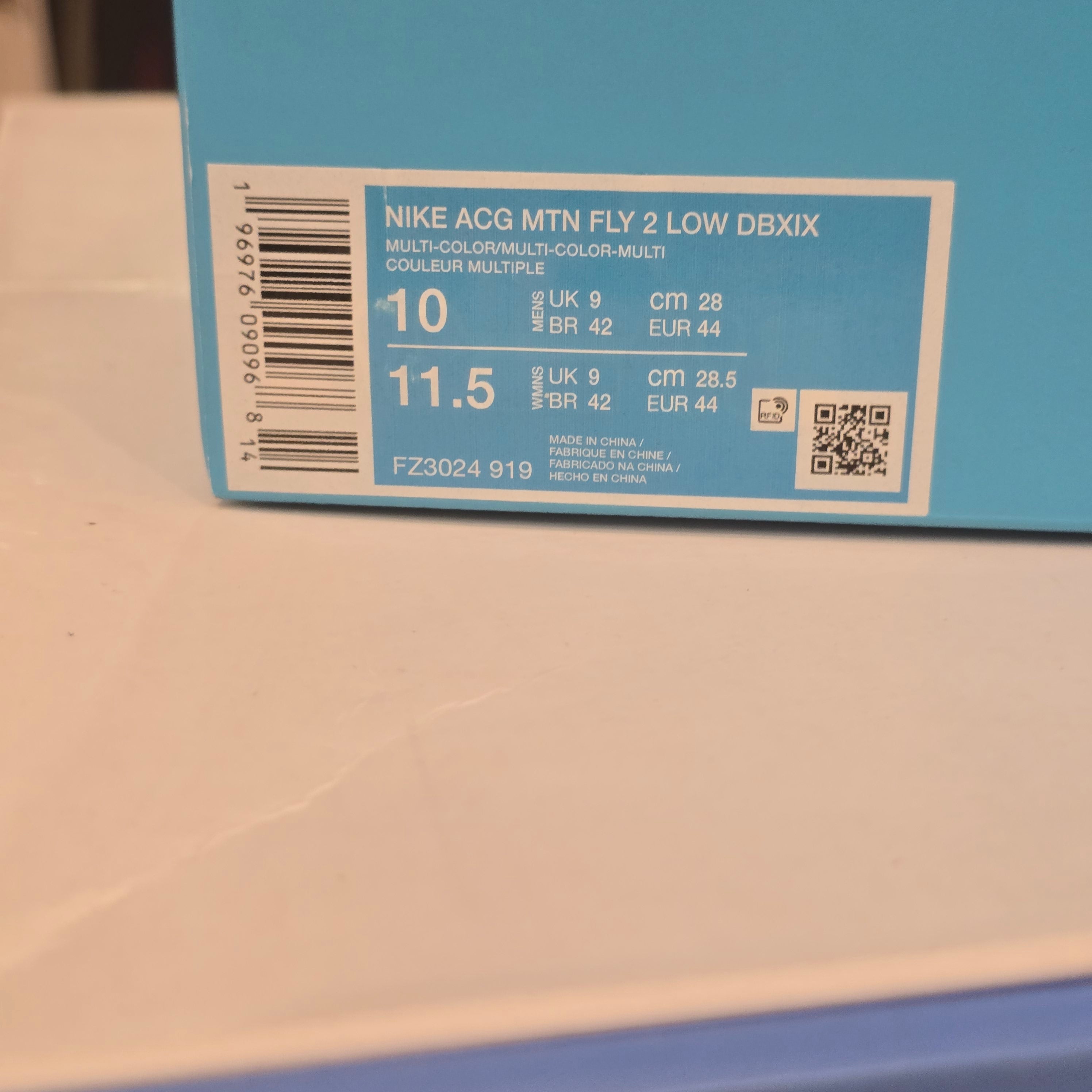 Nike ACG Moutain Fly 2 Low Doernbecher Garrett SZ 10