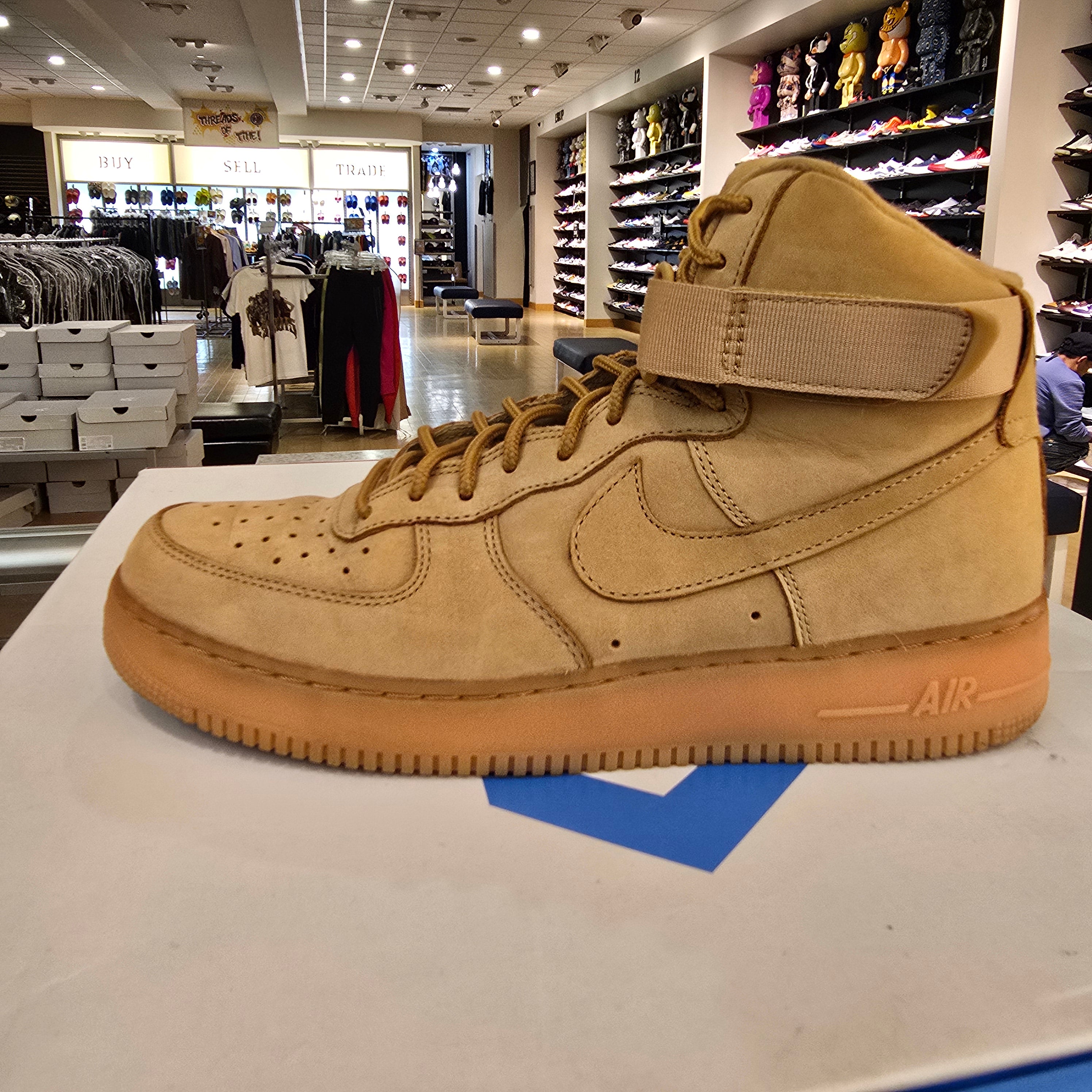 Nike Air Force 1 High Flax (2018) SZ 10 USED