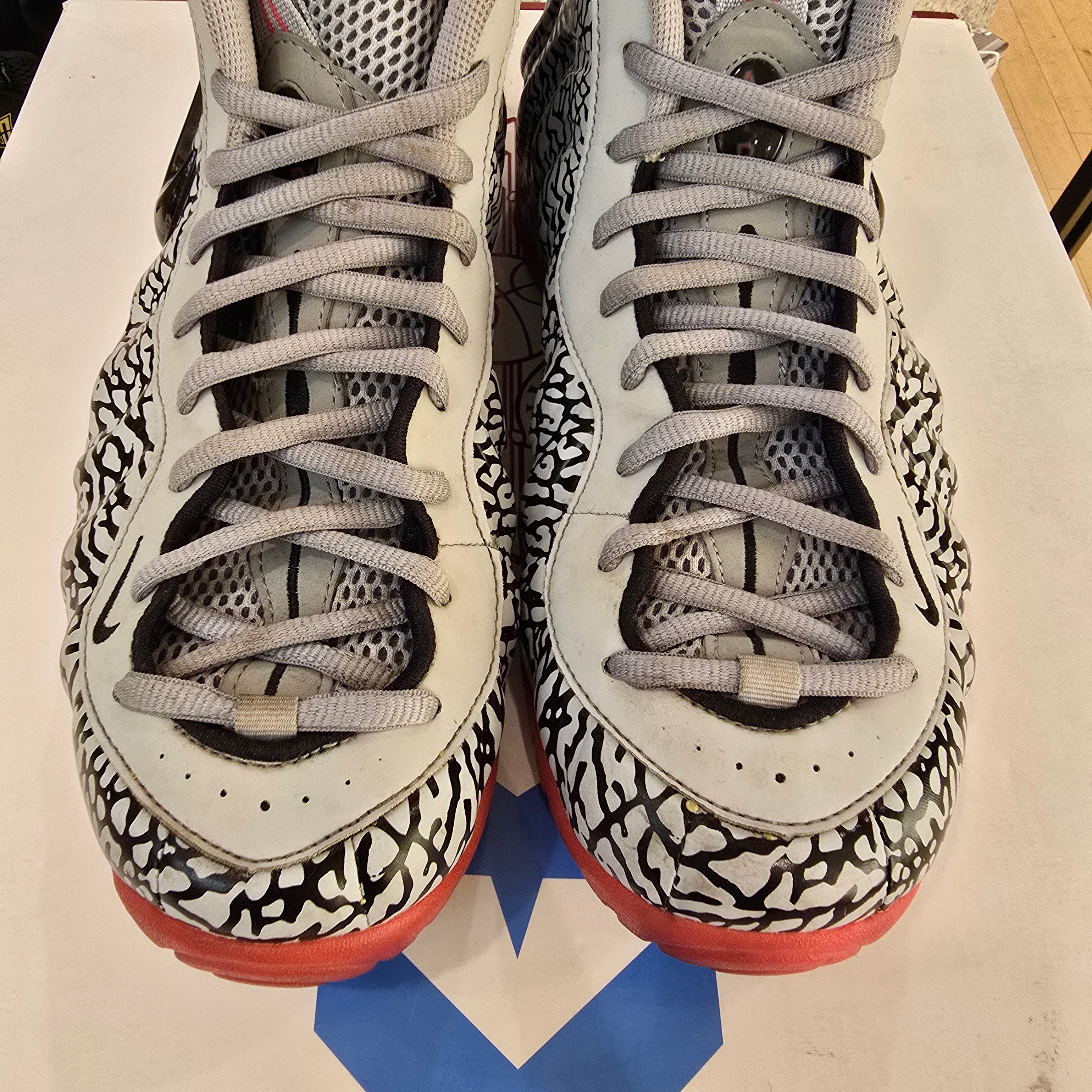Nike Air Foamposite Pro Elephant Print SZ 12 USED NO BOX