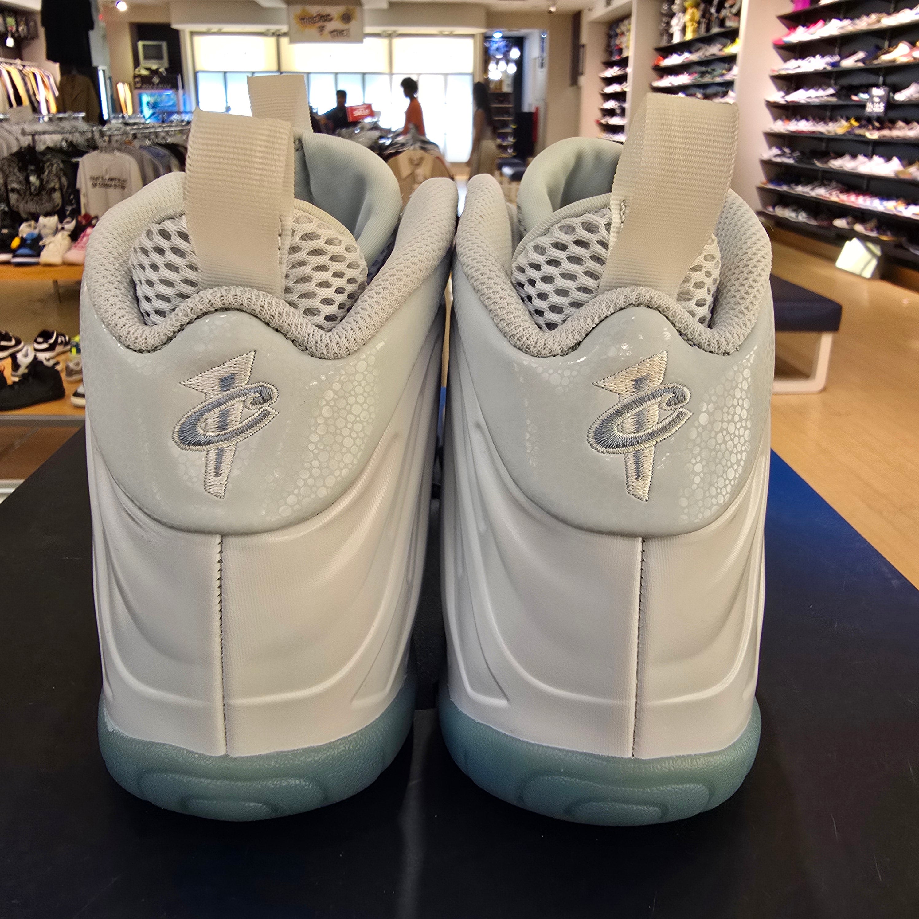 Nike Little Posite One White Aura Worn Blue (GS) SZ 5Y NO BOX