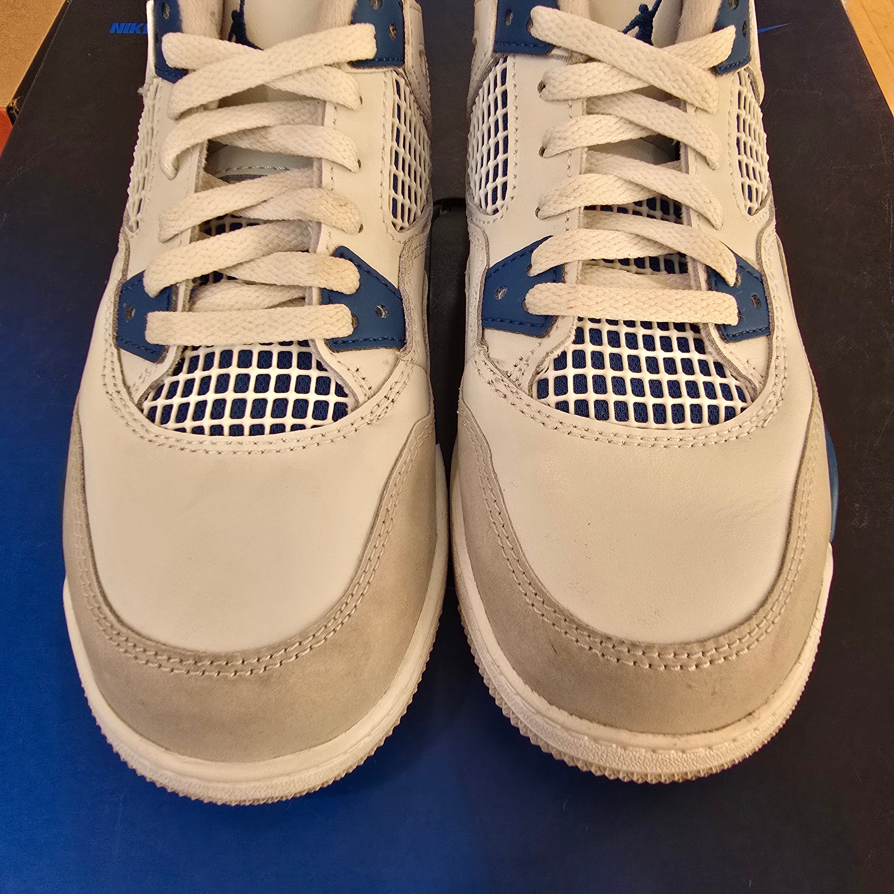Jordan 4 Retro Military Blue (2024) (PS) SZ 1.5Y USED