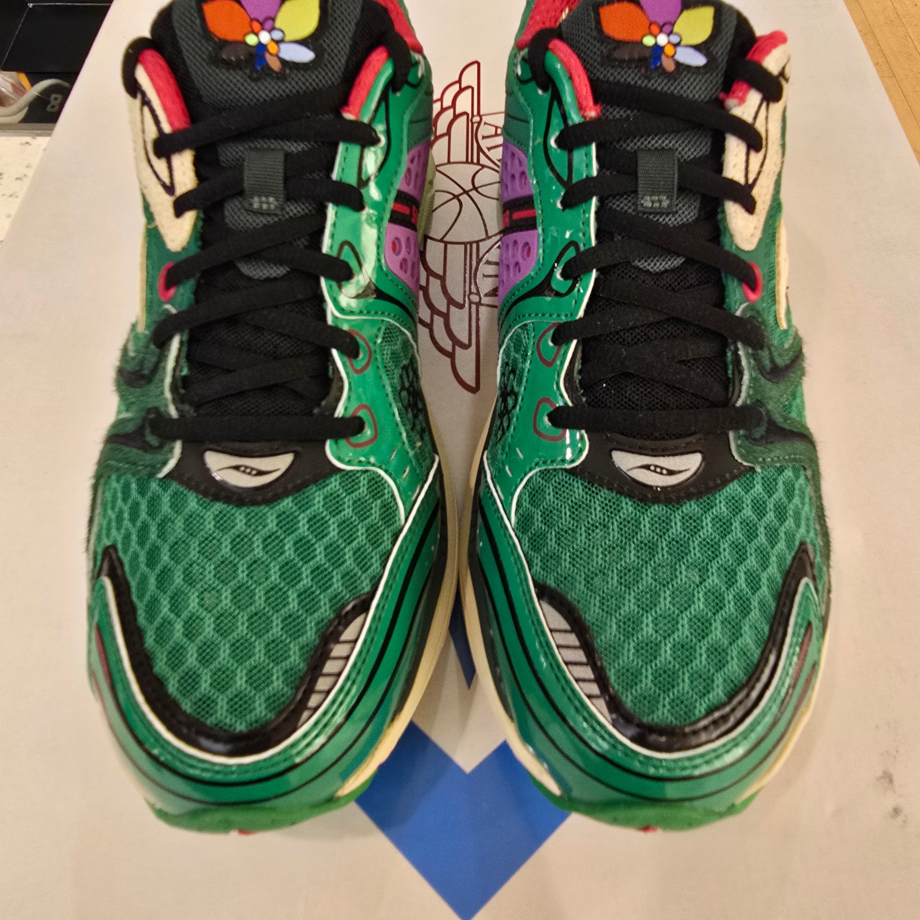 Saucony ProGrid Triumph 4 Jae Tips Flowers Grow Uptown Sugar Maple SZ 10