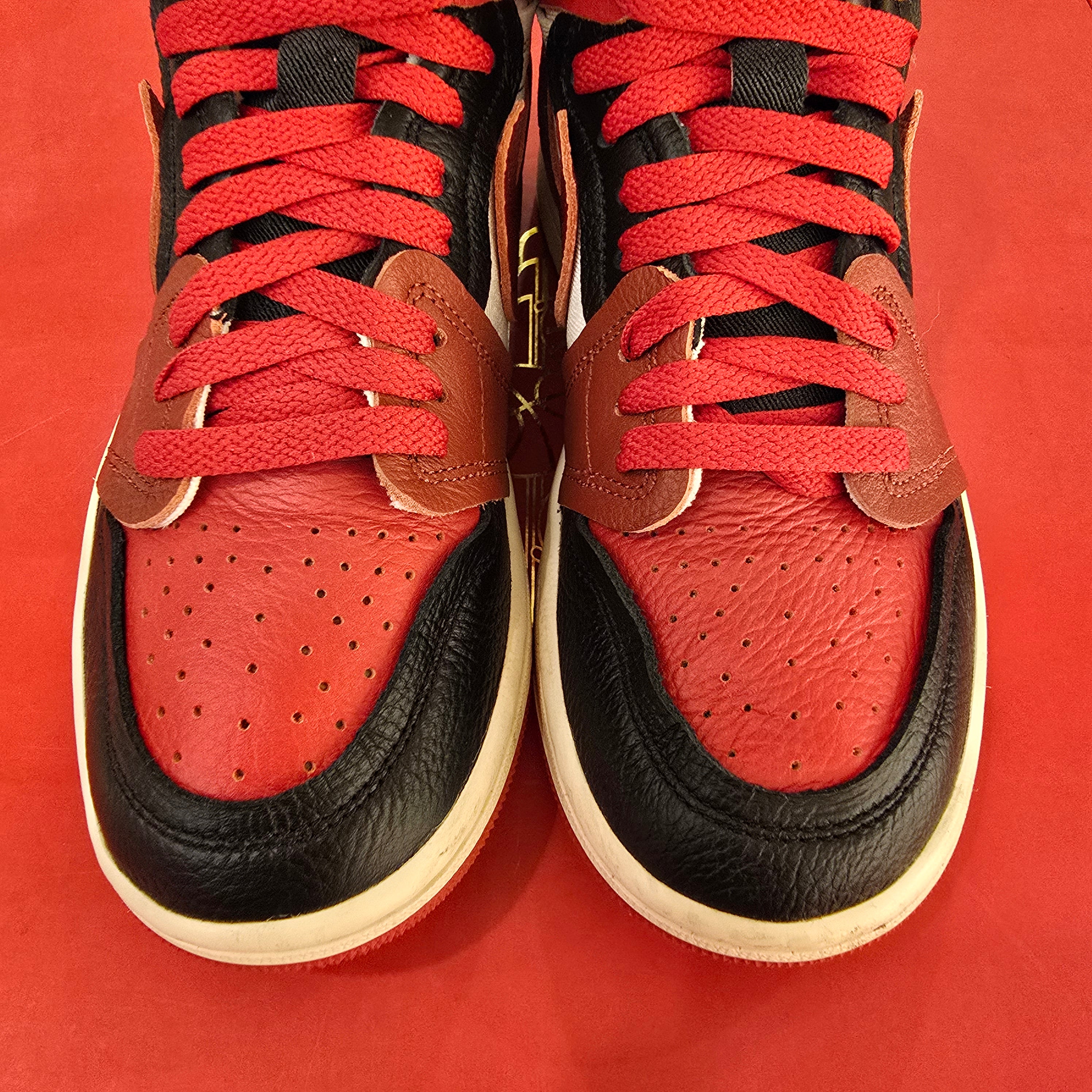 Jordan 1 High Method of Make Sport Red (Women's) SZ 7/5.5M USED NO BOX