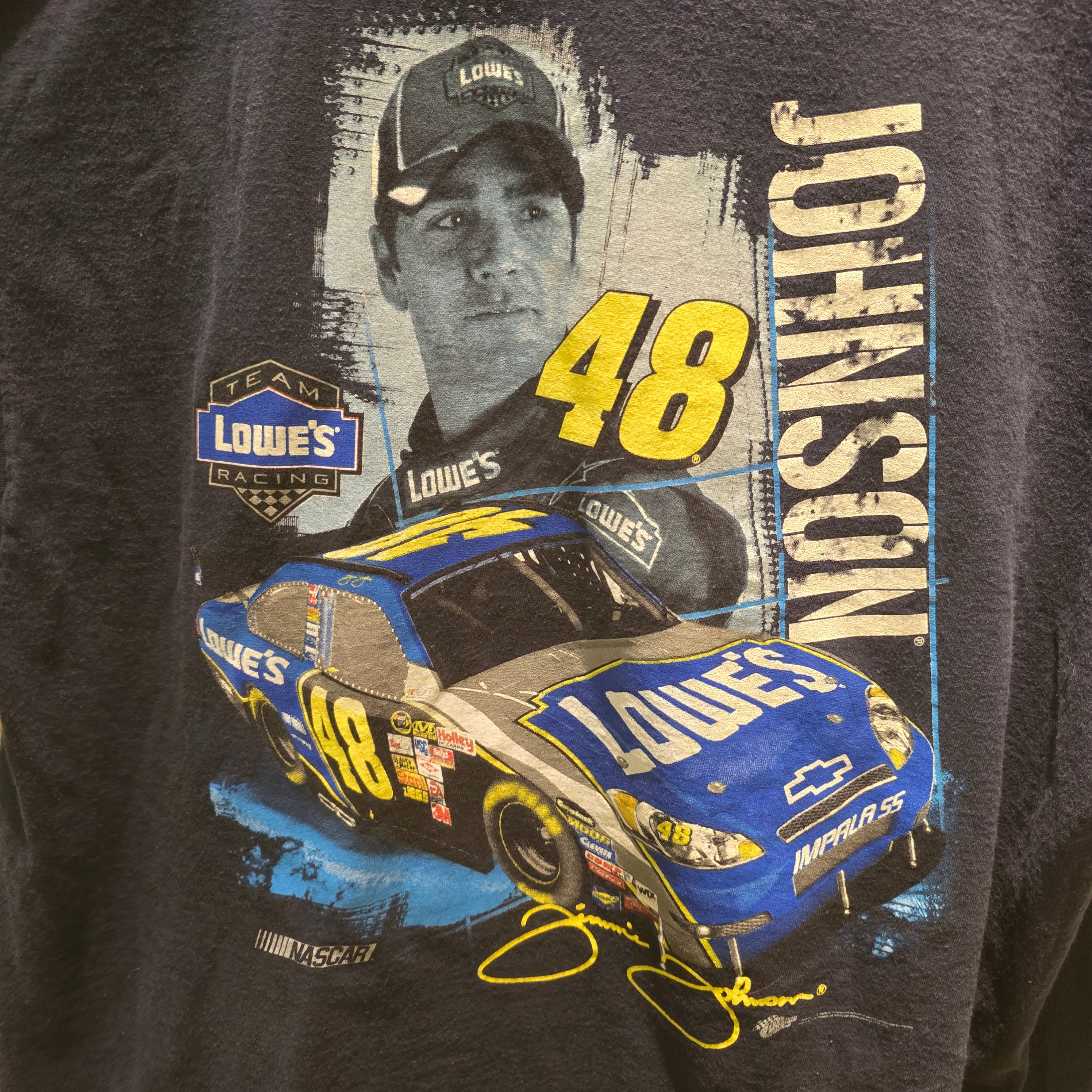 Nascar Jimmy Johnson 48 Winners Circle Tee Size XL