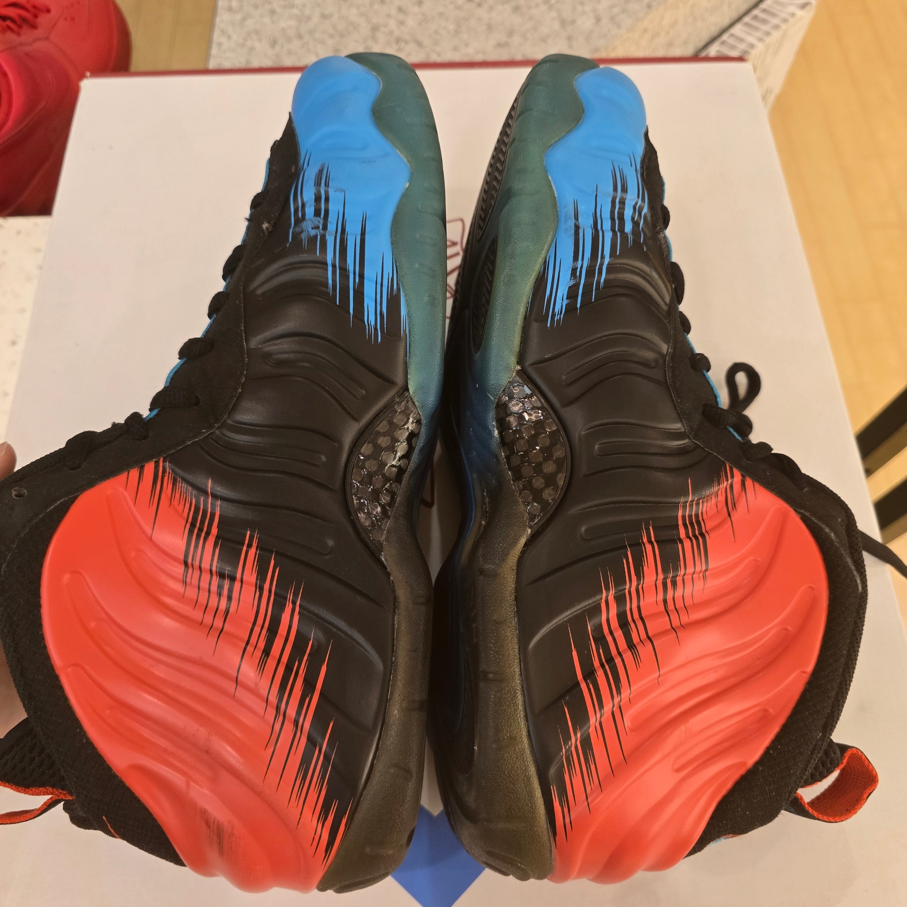 Nike Air Foamposite Pro Spiderman SZ 12 USED NO BOX