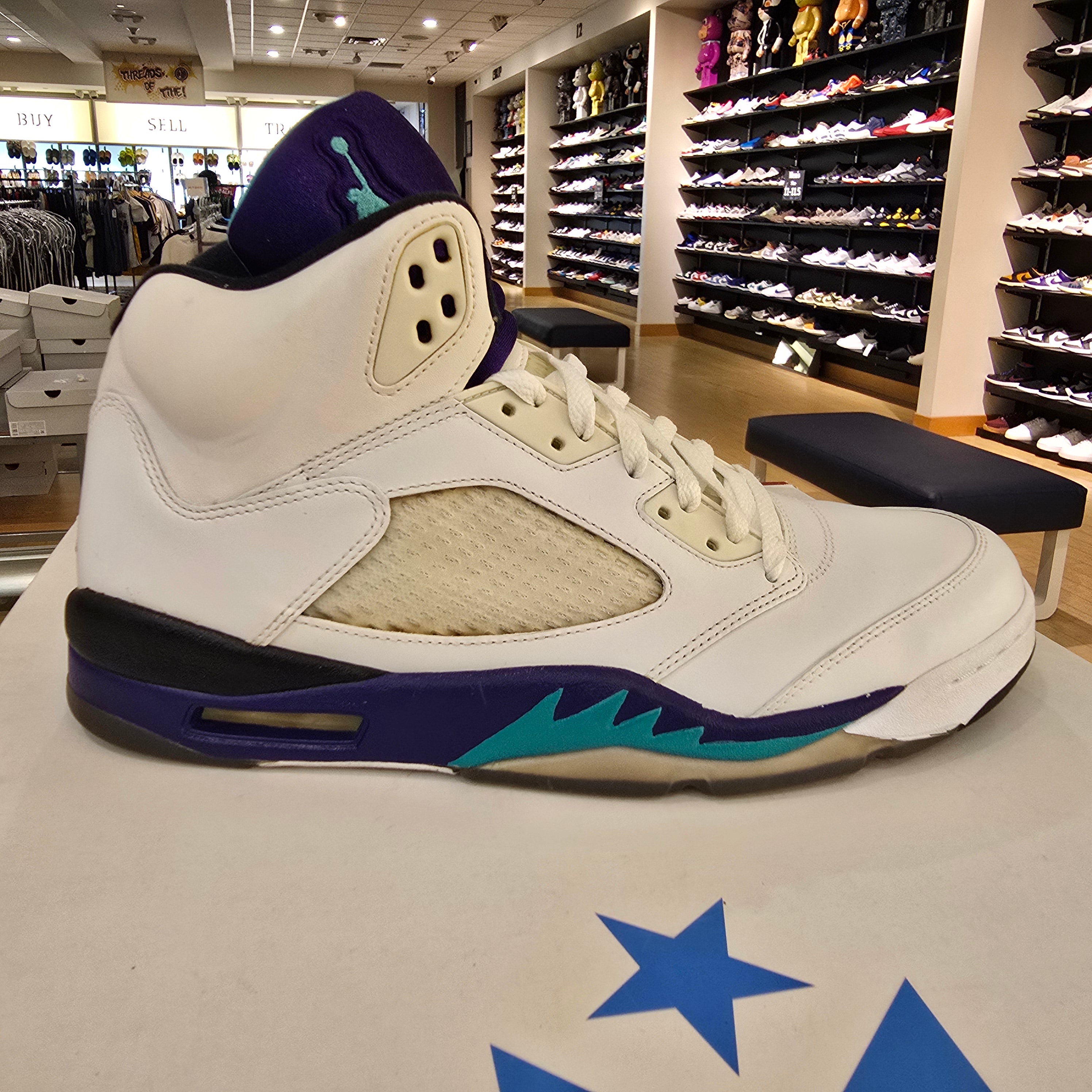 Jordan 5 Retro Grape (2013) USED NO BOX