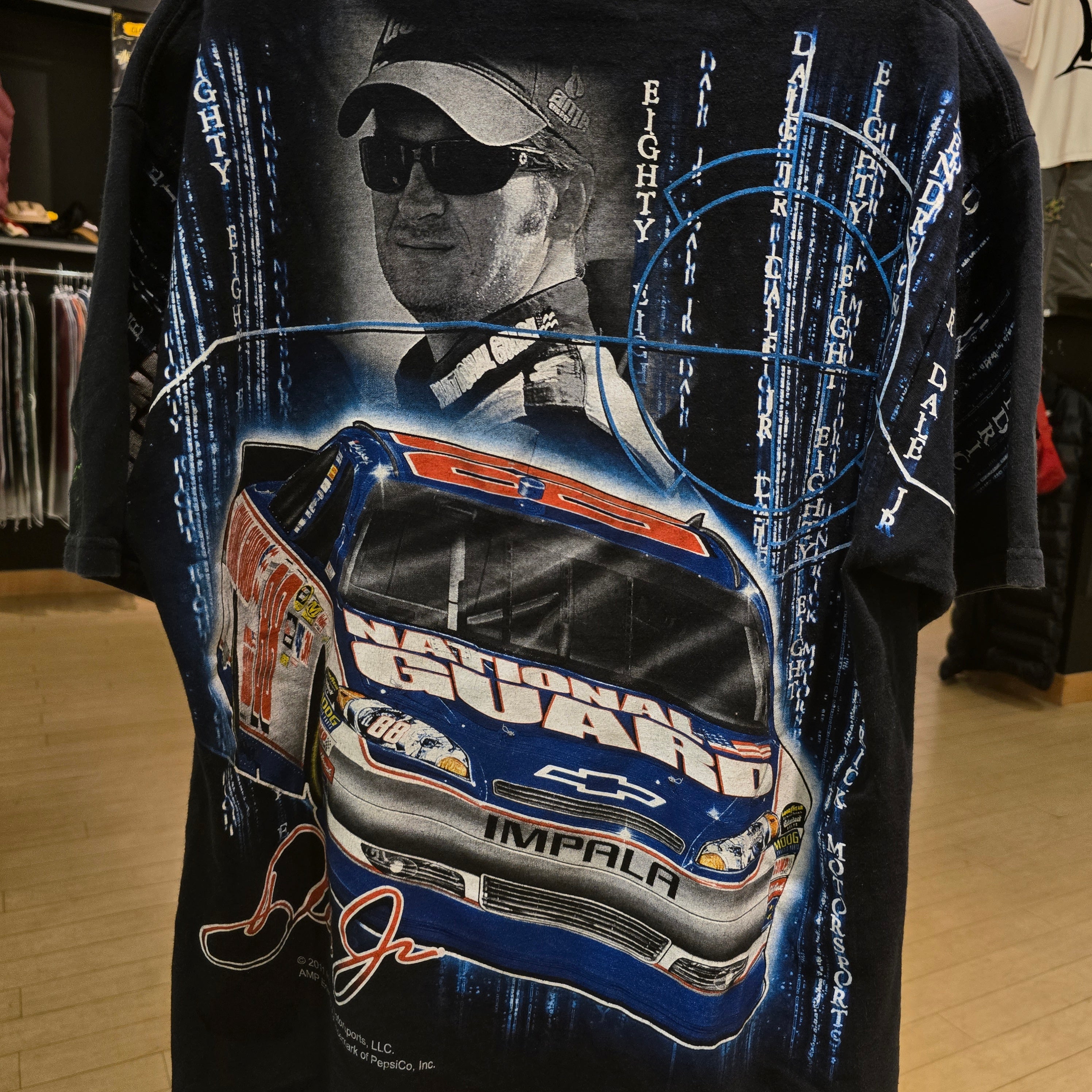 2011 Dale Earnhardt Jr AOP Size Large