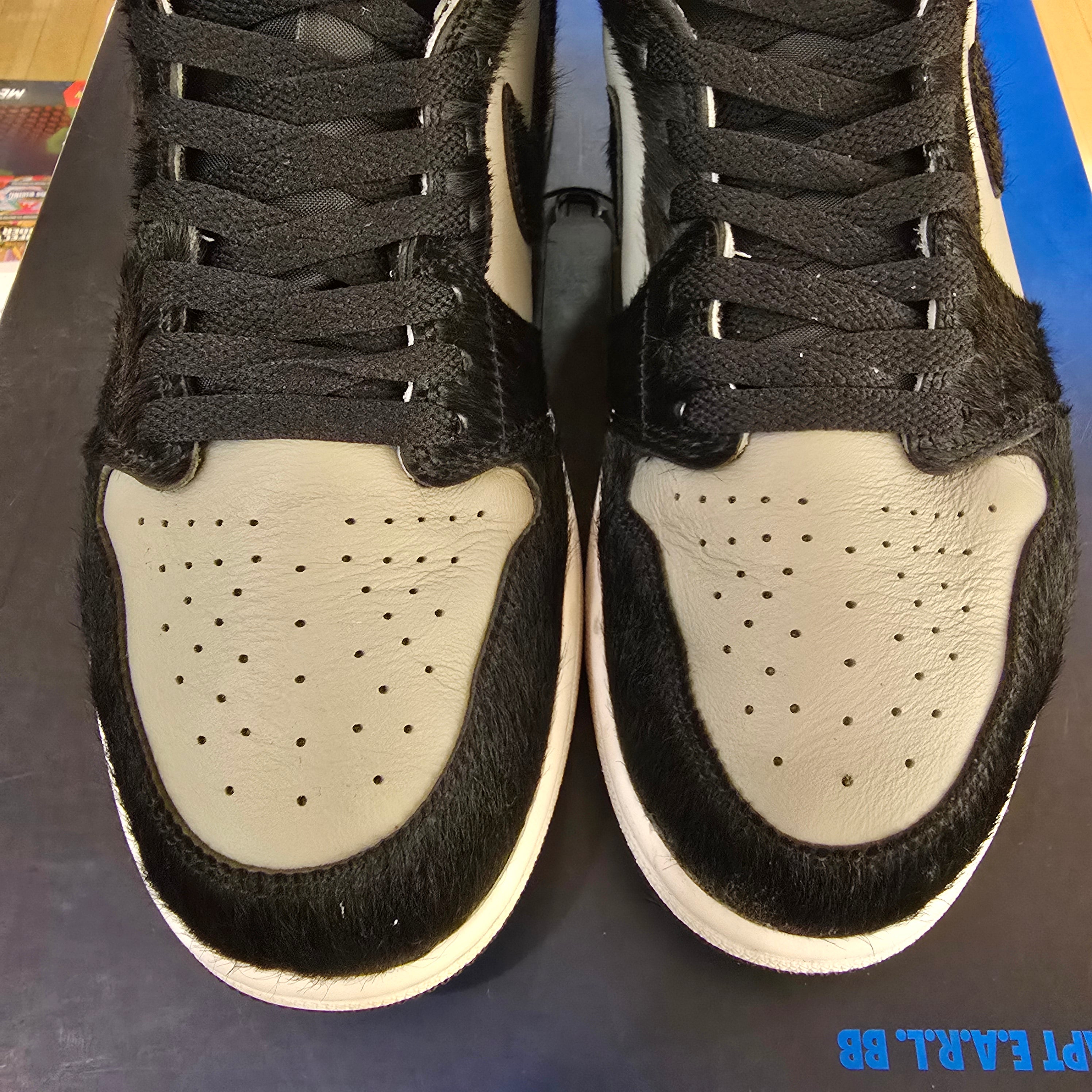 Jordan 1 Retro High OG Twist 2.0 Medium Grey (Women's) SZ 11.5/10M USED MISSING LID