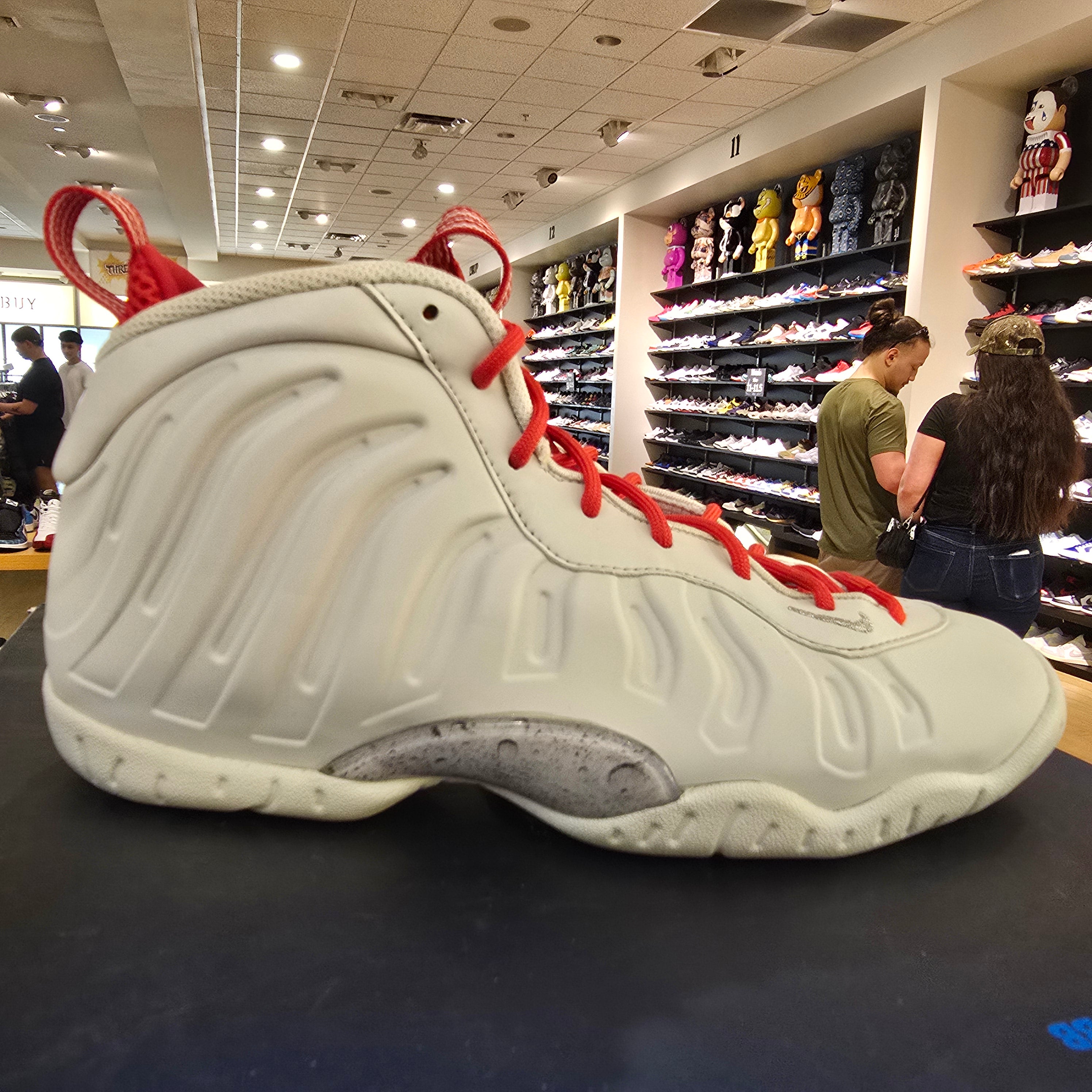 Nike Little Posite One USA Moon (GS) SZ 5.5Y USED NO BOX
