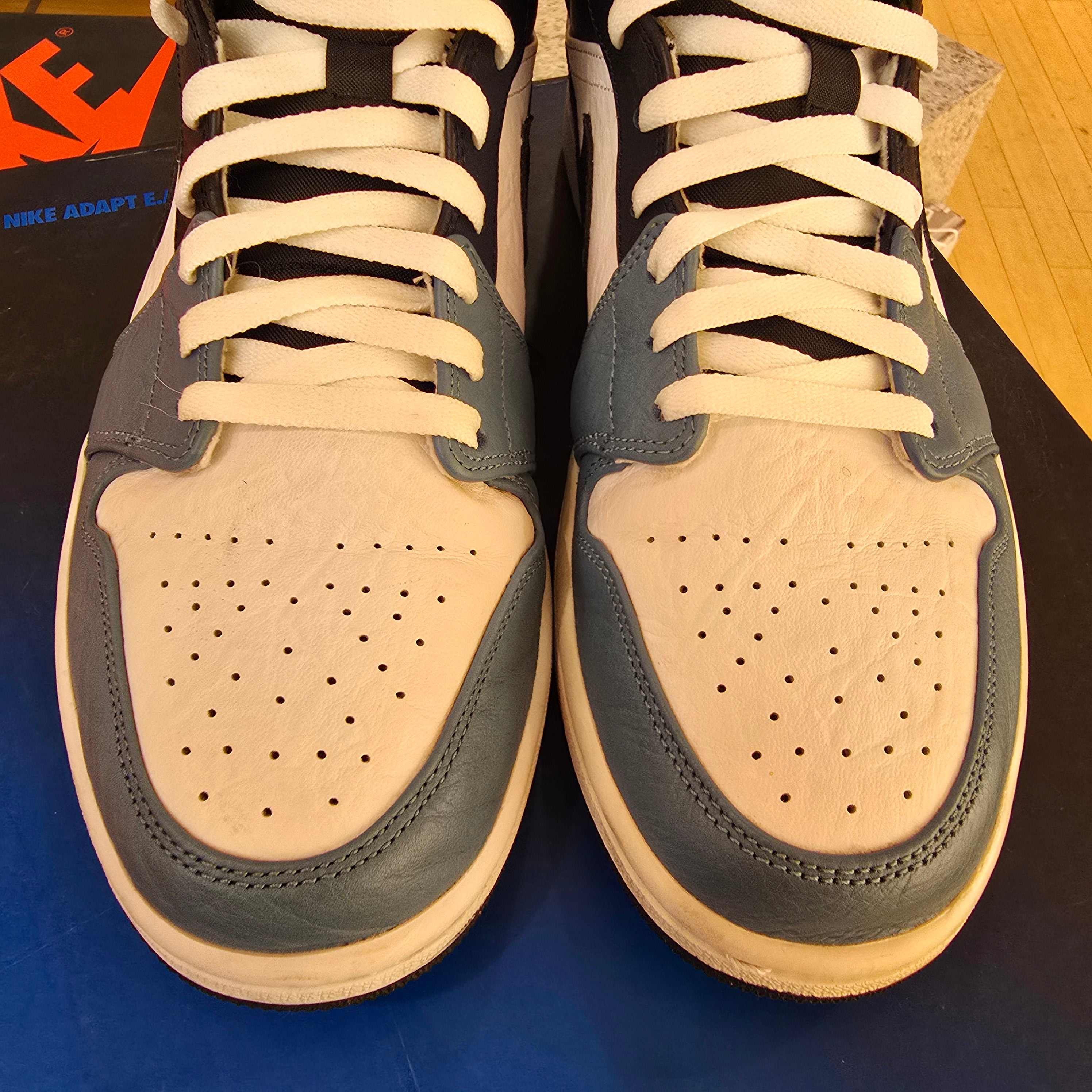 Jordan 1 Mid Fearless Facetasm SZ 12 USED REP BOX