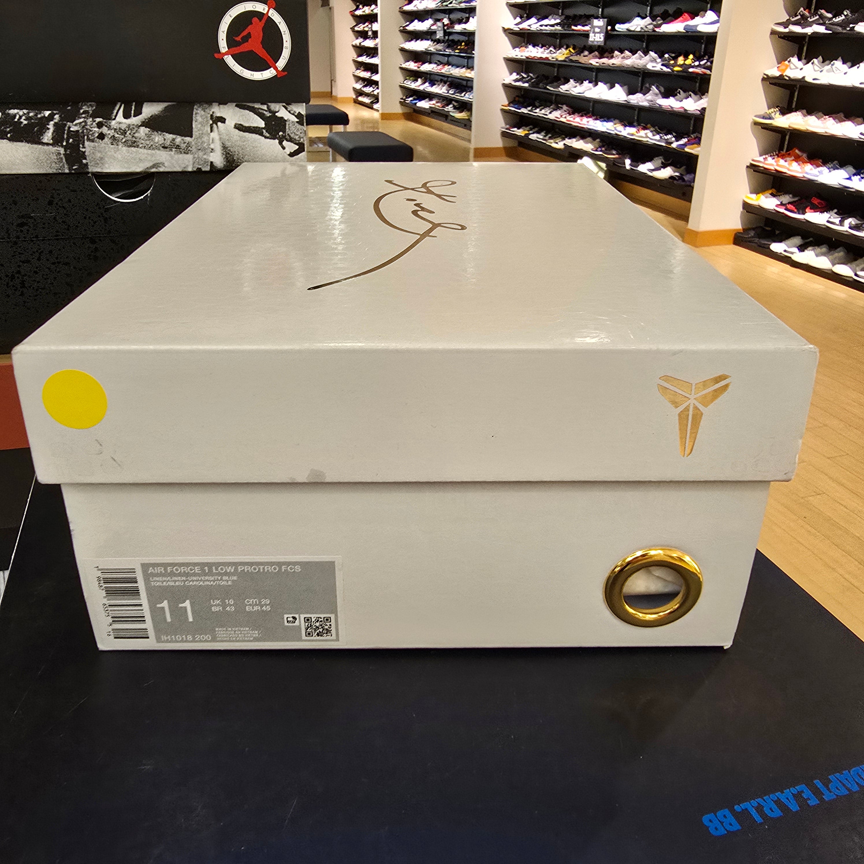 Nike Air Force 1 Low Protro Kobe Bryant Linen SZ 11 WORN 1X