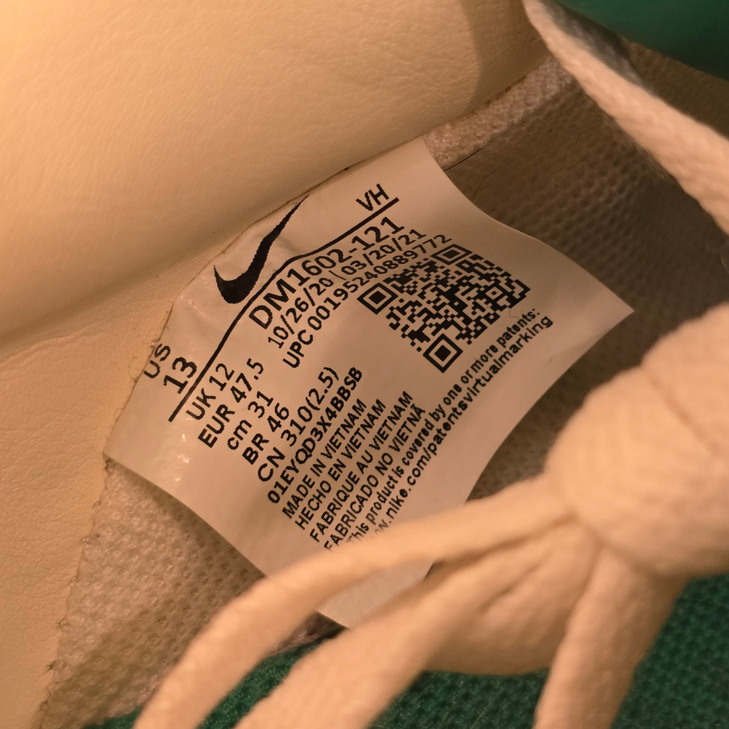 Nike Dunk Low Off-White Lot 25 SZ 13 USED