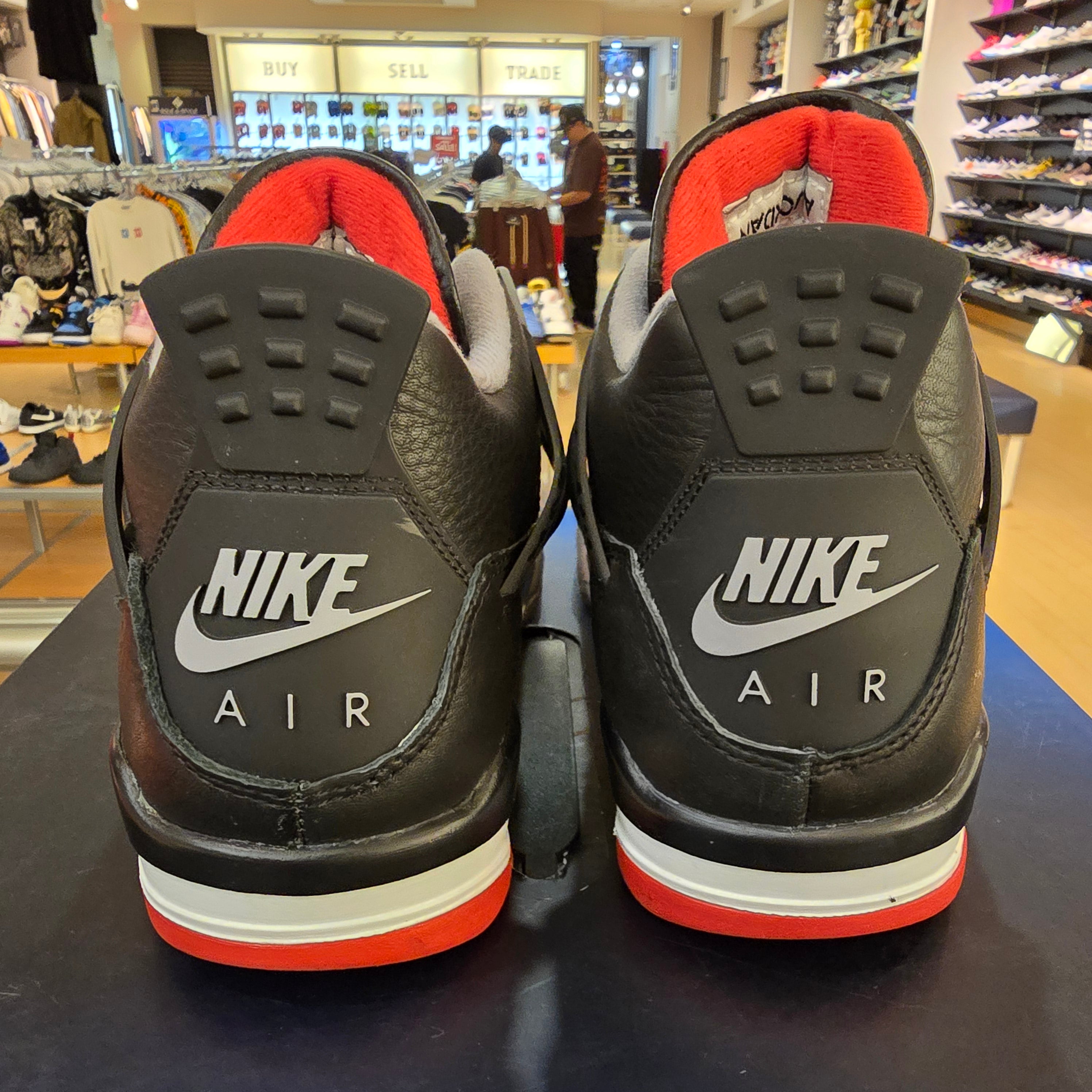 Jordan 4 Retro Bred Reimagined (GS) SZ 6Y USED