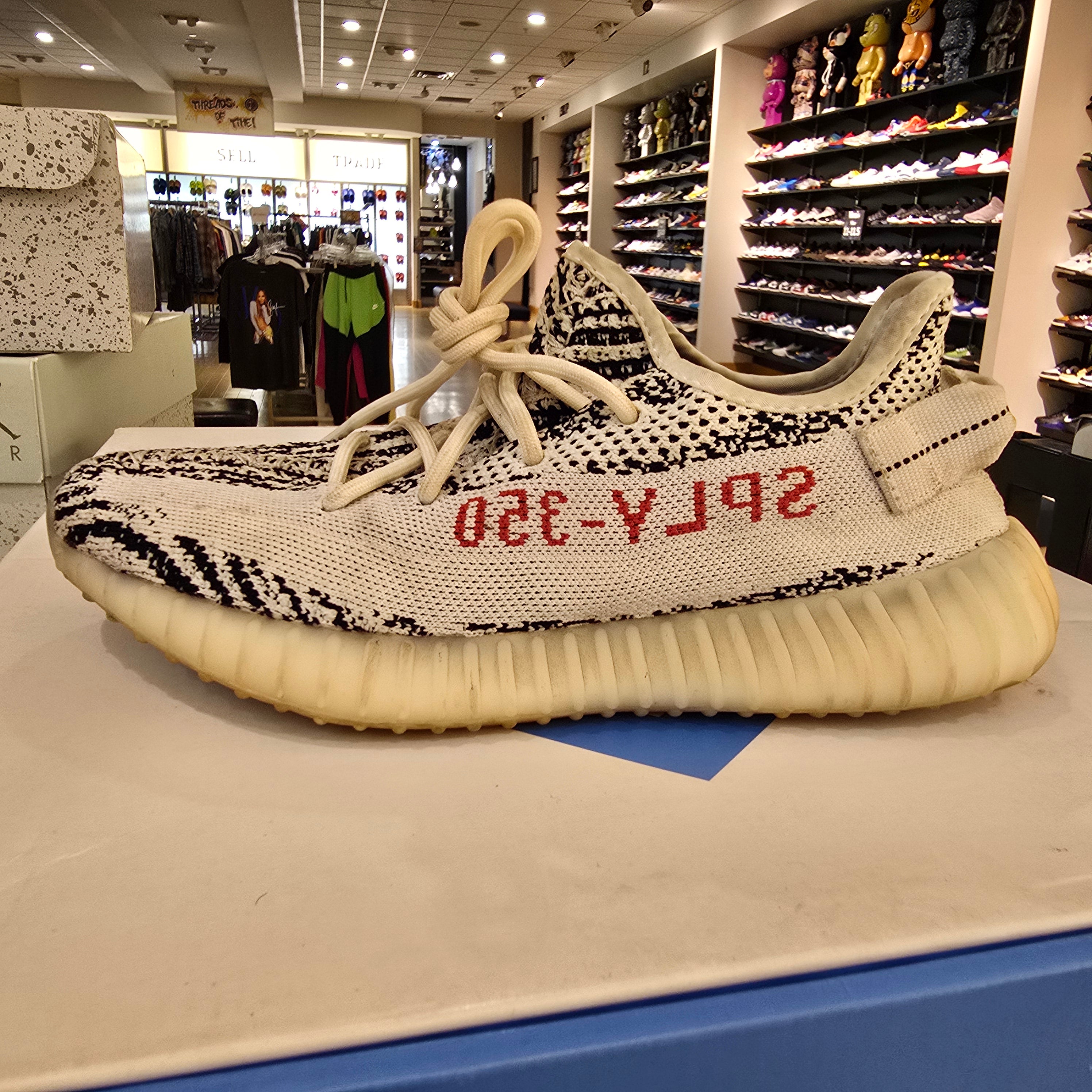 Adidas Yeezy Boost 350 V2 Zebra SZ 8.5 USED